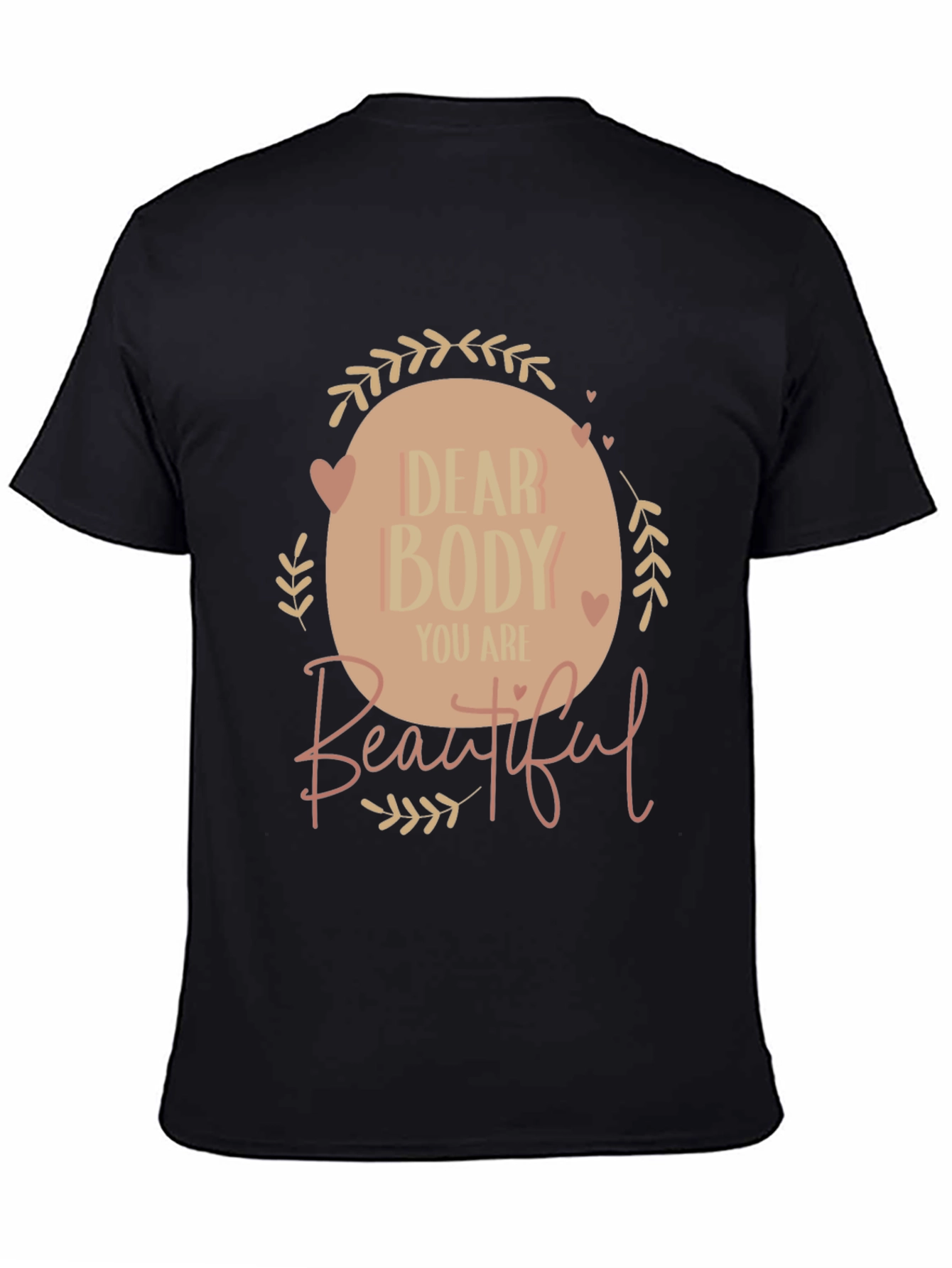 Dear Body Graphic Tee - Positive Affirmation Shirt