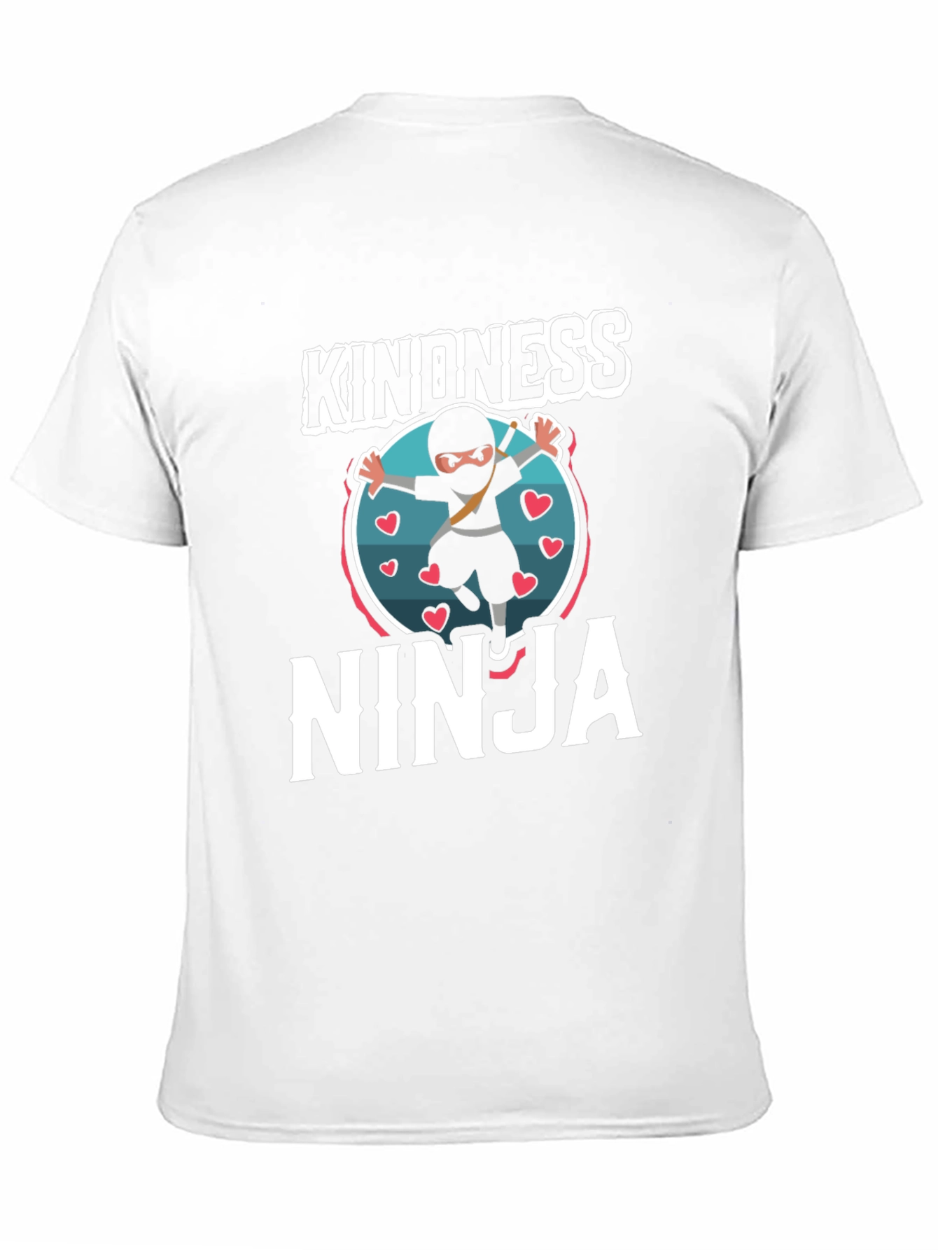 Kindness Ninja T-Shirt -  Comfortable Crew Neck Tee