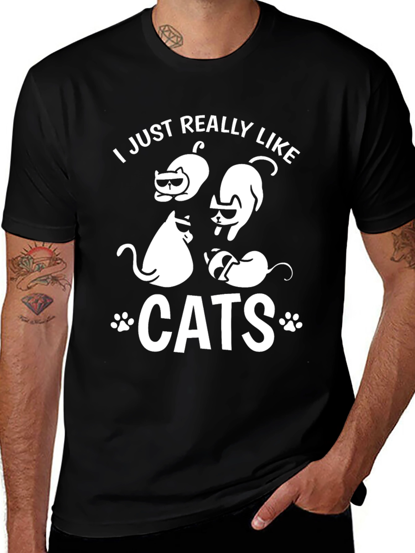 I Just Really Like Cats T-Shirt
