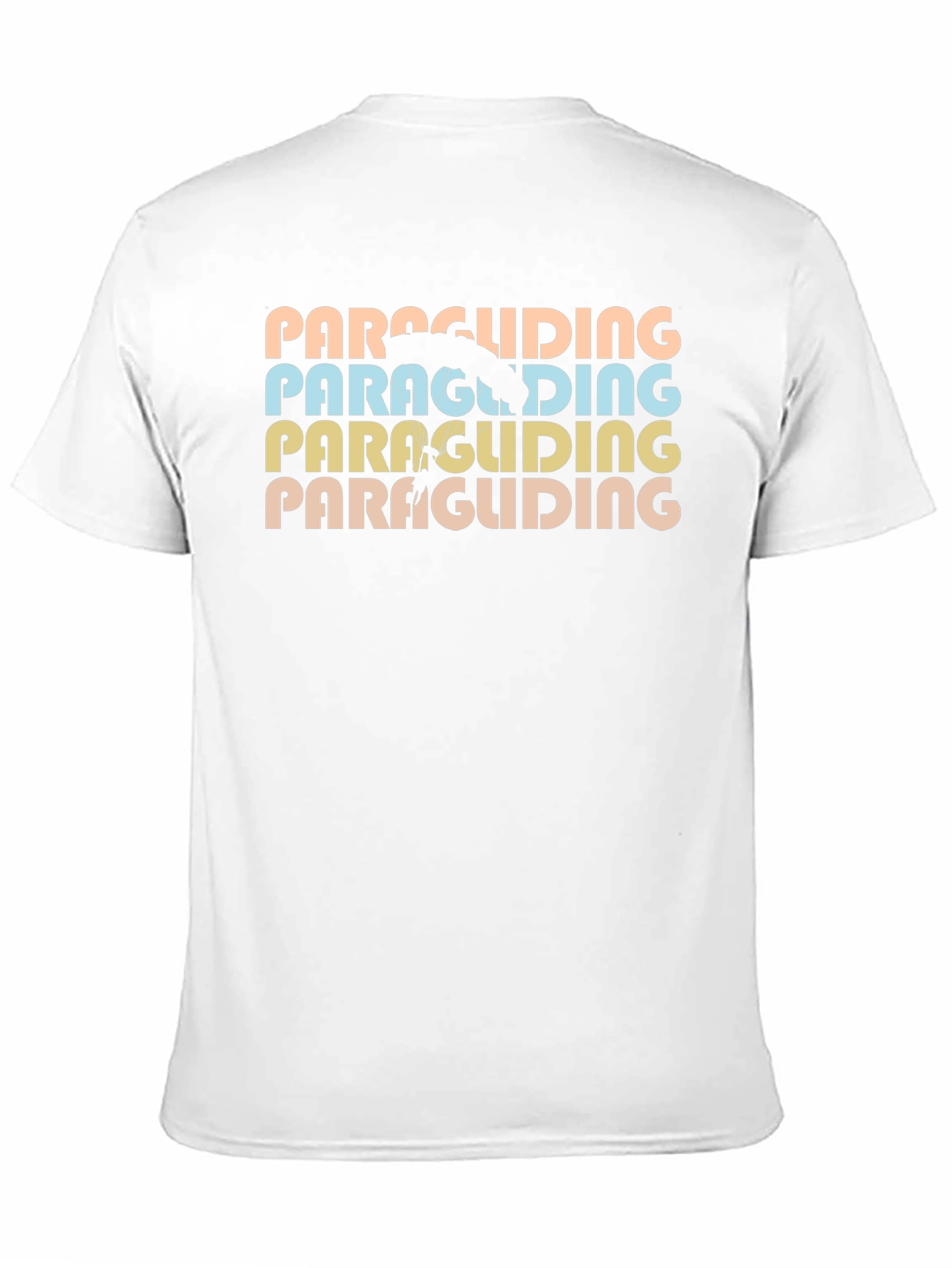 Paragliding Retro Style T-Shirt