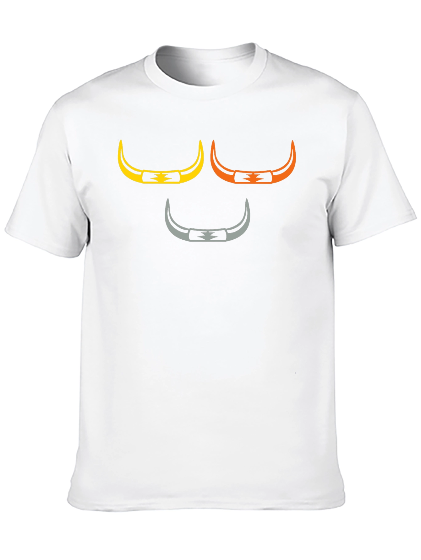 Bull Horn Graphic Tee - Unique Design