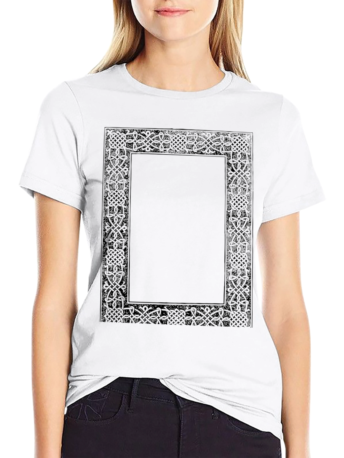Celtic Knot Framed Graphic T-Shirt