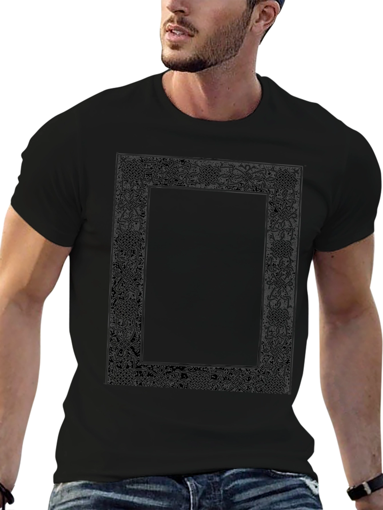 Celtic Knot Framed Graphic T-Shirt