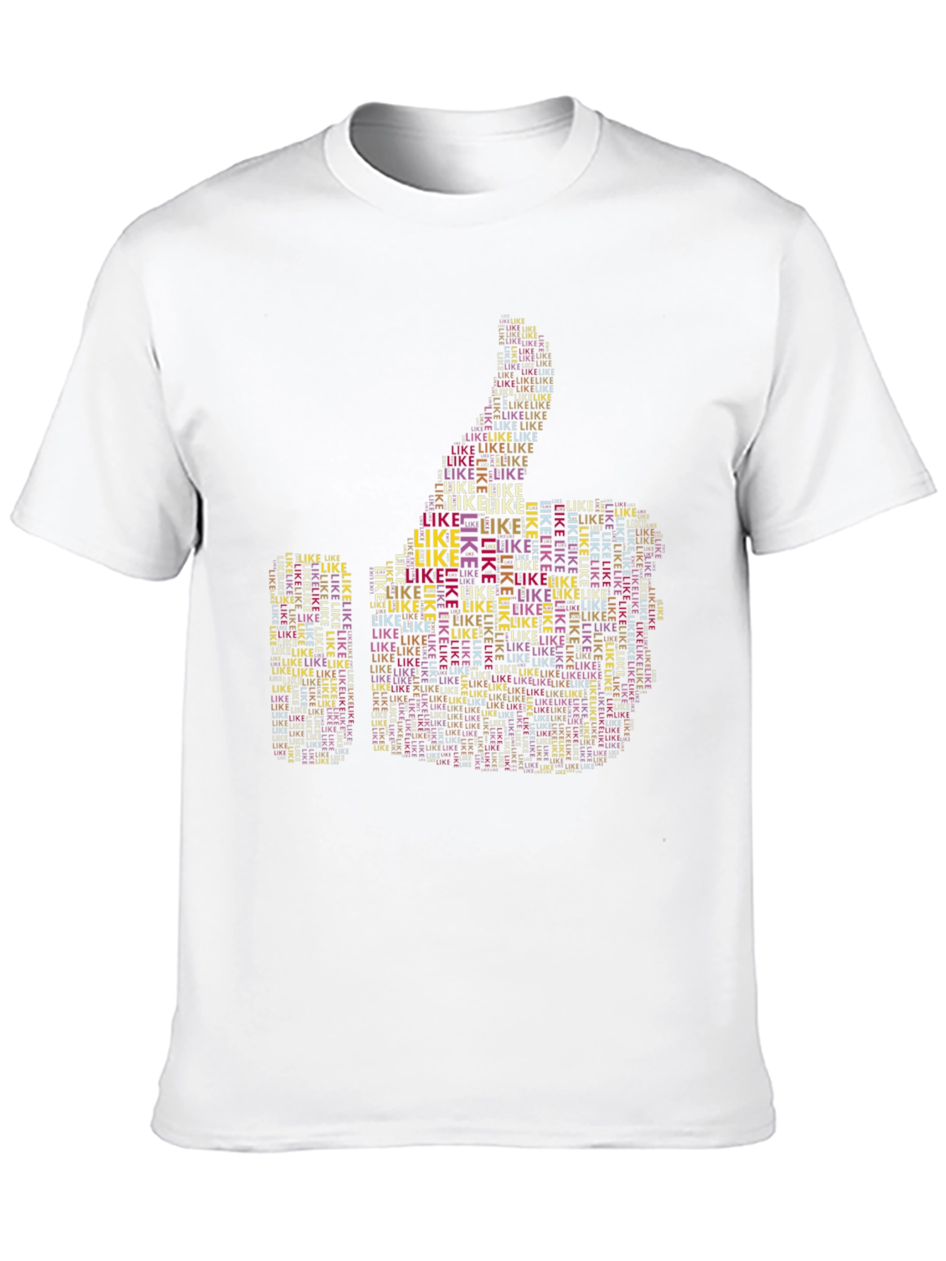 Thumbs Up Word Art T-Shirt