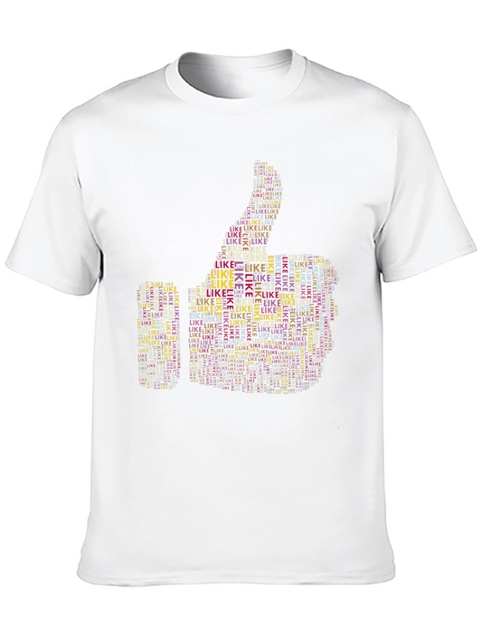 Thumbs Up Word Art T-Shirt
