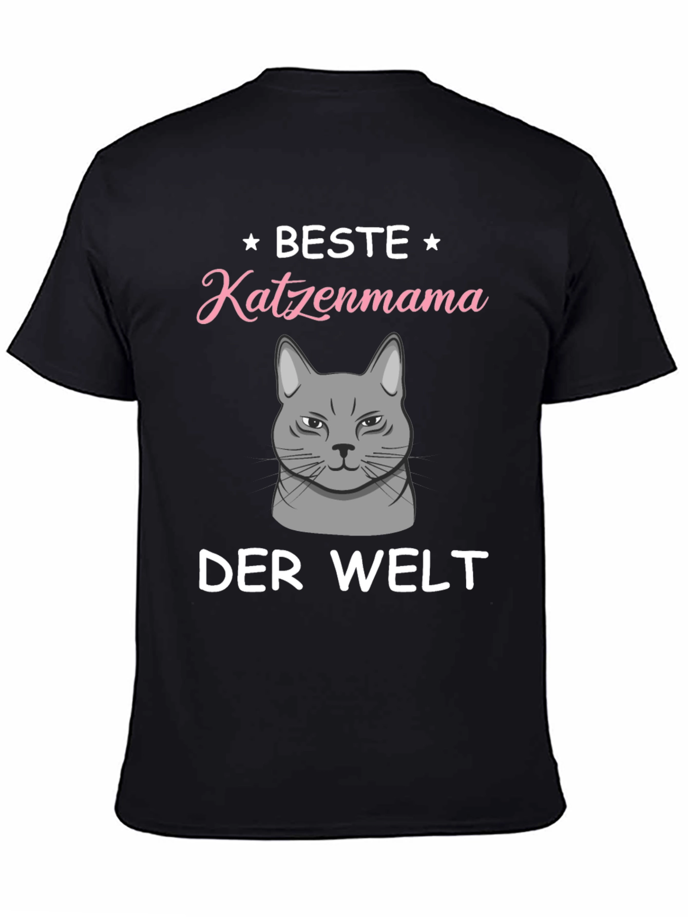 Best Cat Mama T-Shirt - German Text Design