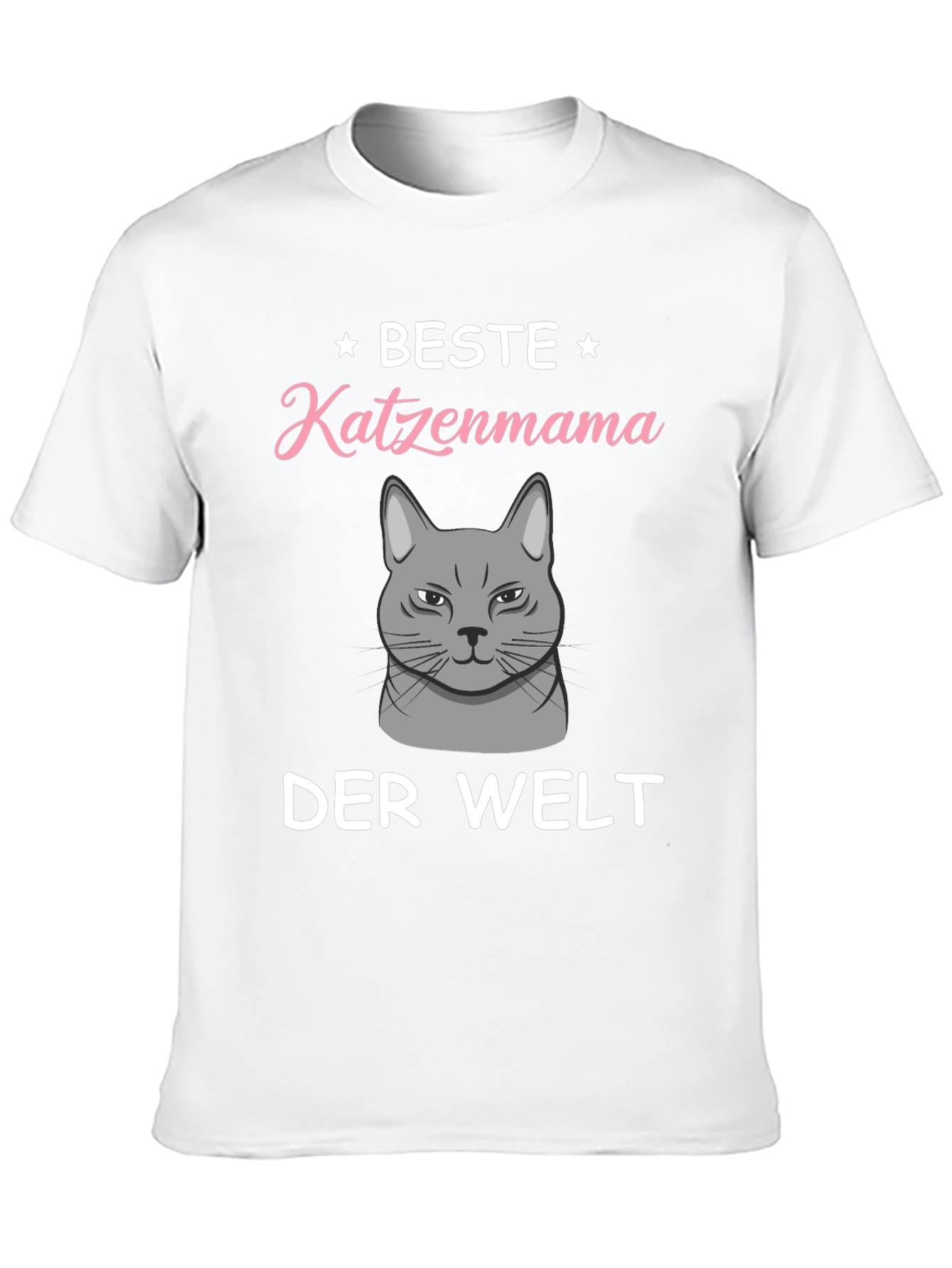 Best Cat Mama T-Shirt - German Text Design