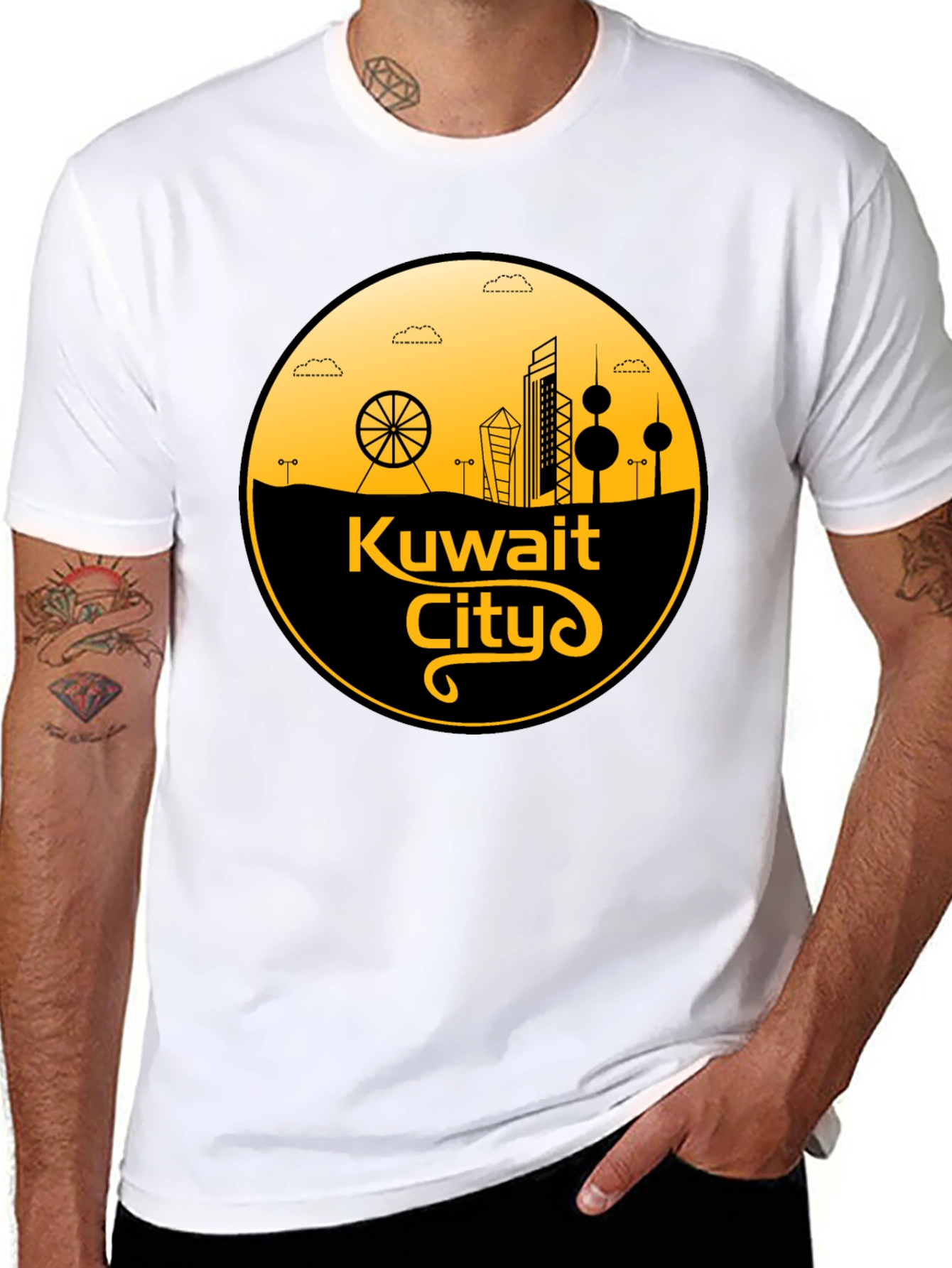 Kuwait City Graphic T-Shirt