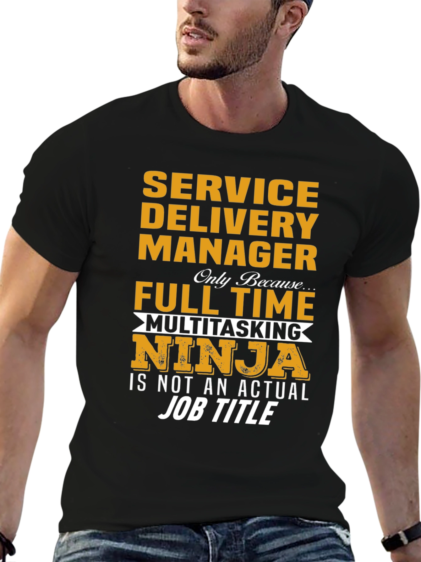 Service Delivery Manager Multitasking Ninja T-Shirt
