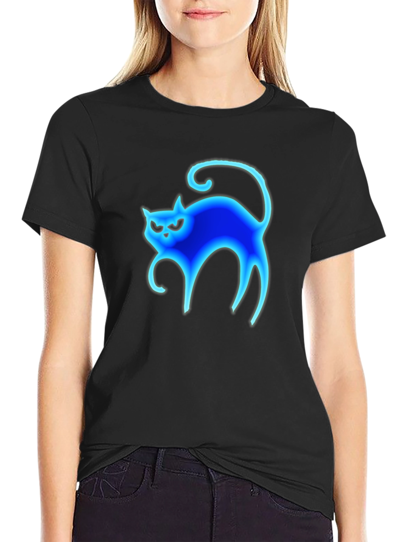 Cool Cat Graphic Tee