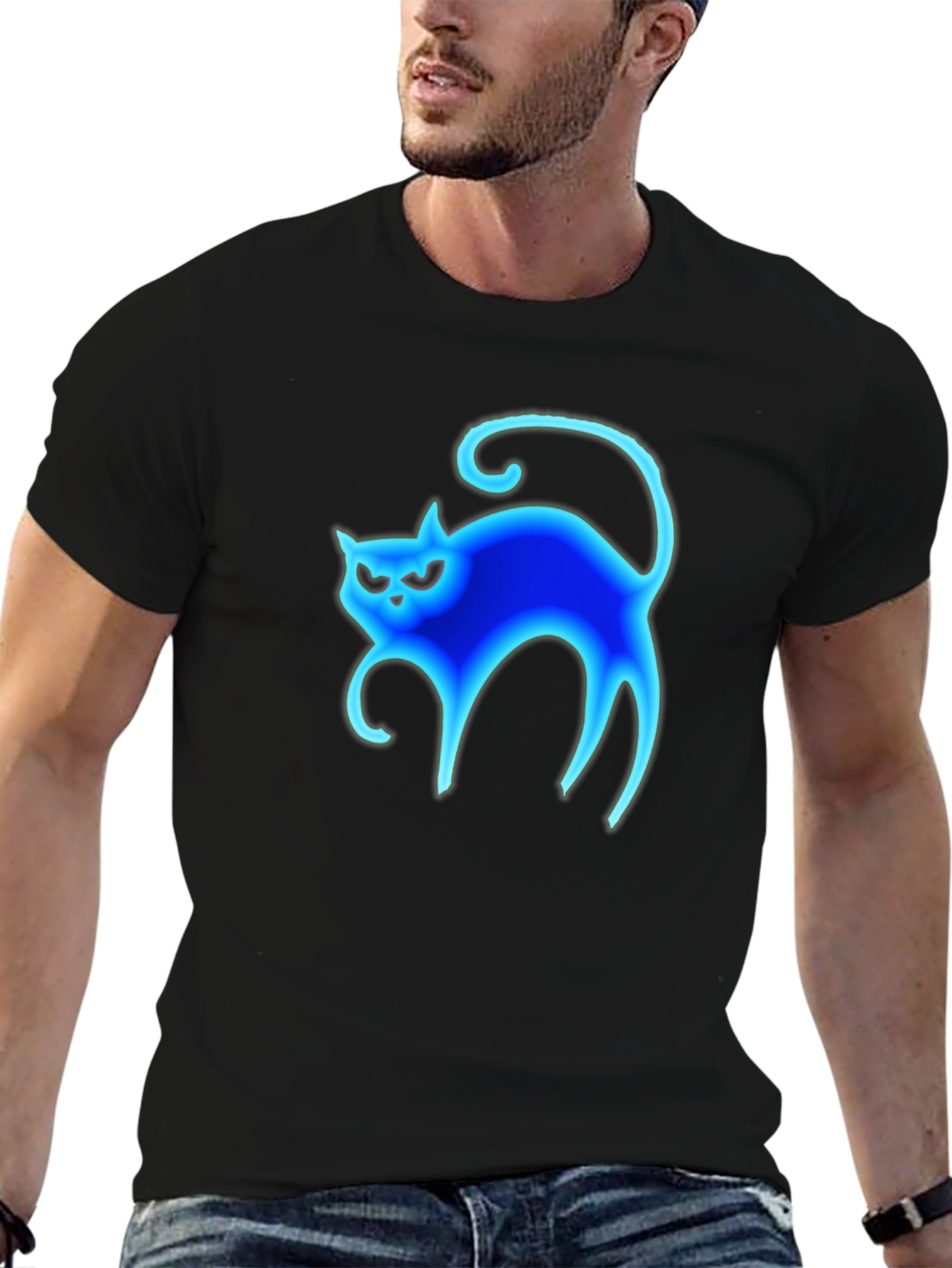 Cool Cat Graphic Tee