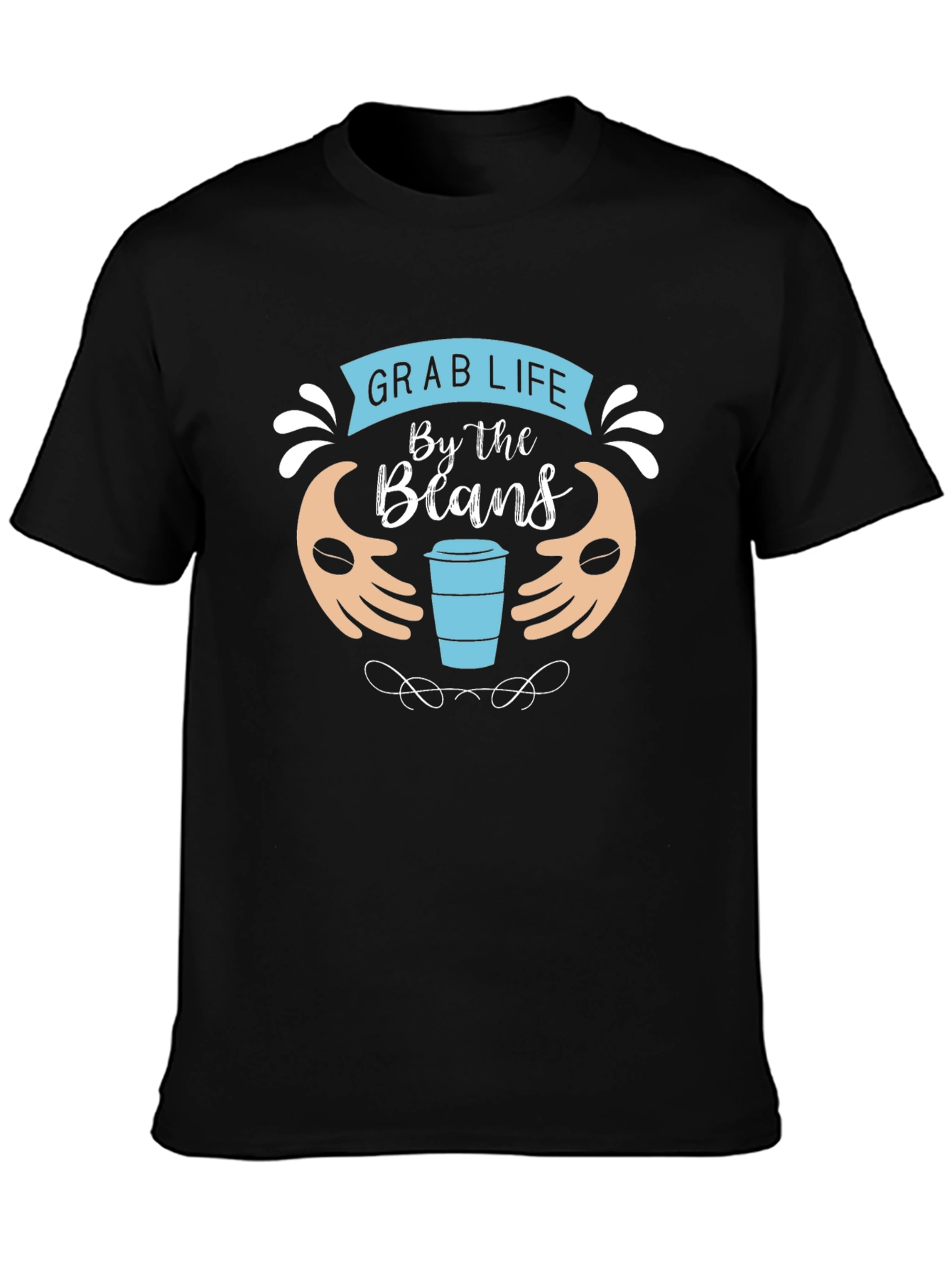 Grab Life By The Beans Graphic Tee