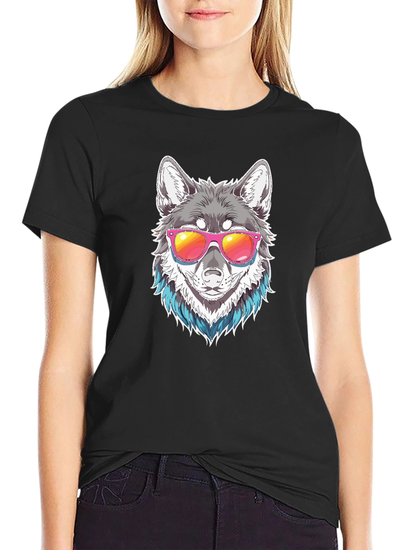 Cool Wolf Graphic Tee