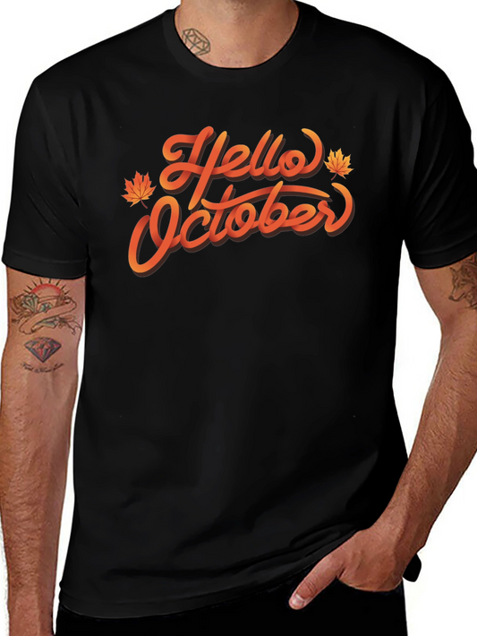 Hello October Fall T-Shirt