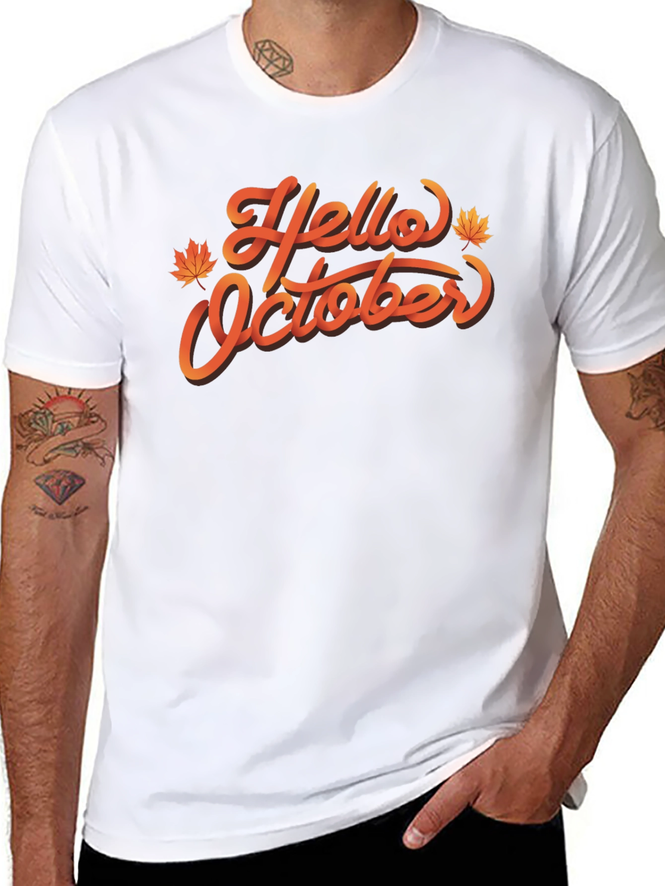Hello October Fall T-Shirt