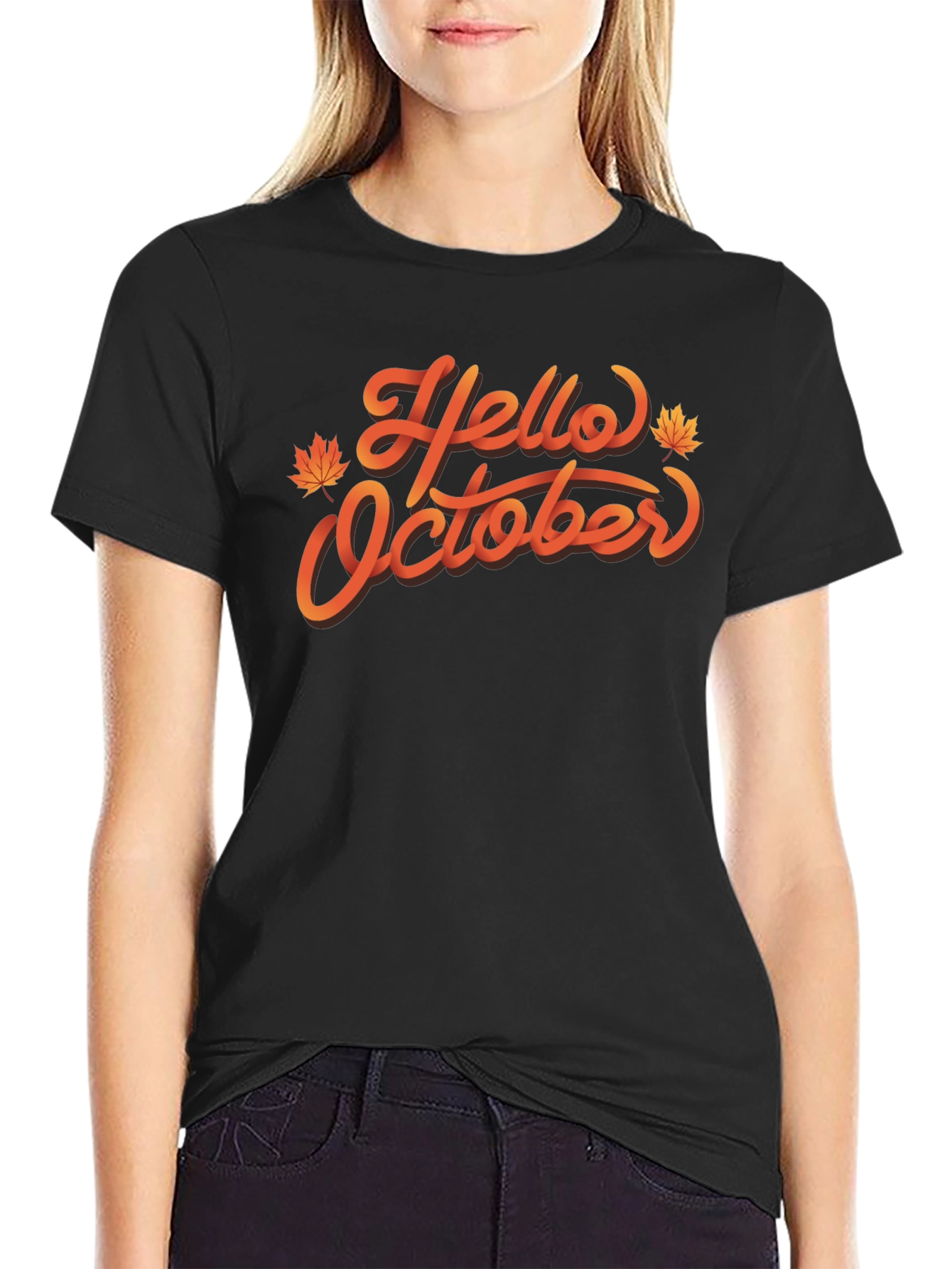 Hello October Fall T-Shirt