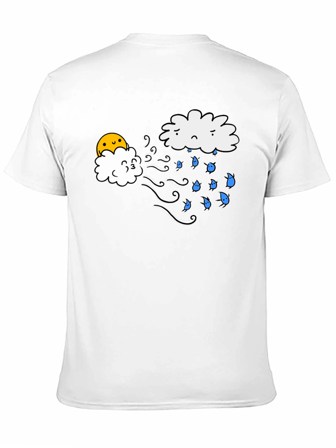 Funny Weather Cloud Graphic Tee