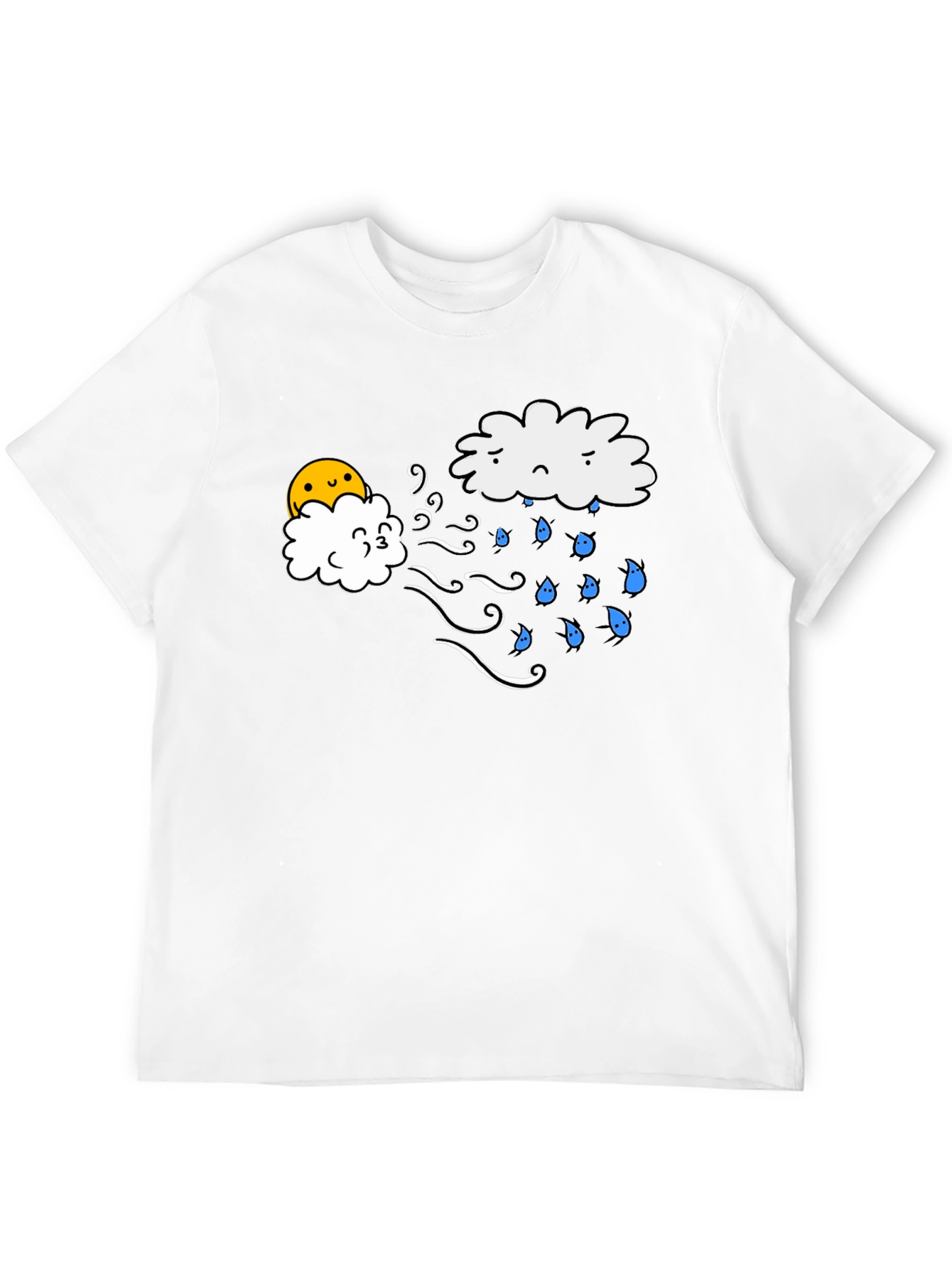 Funny Weather Cloud Graphic Tee