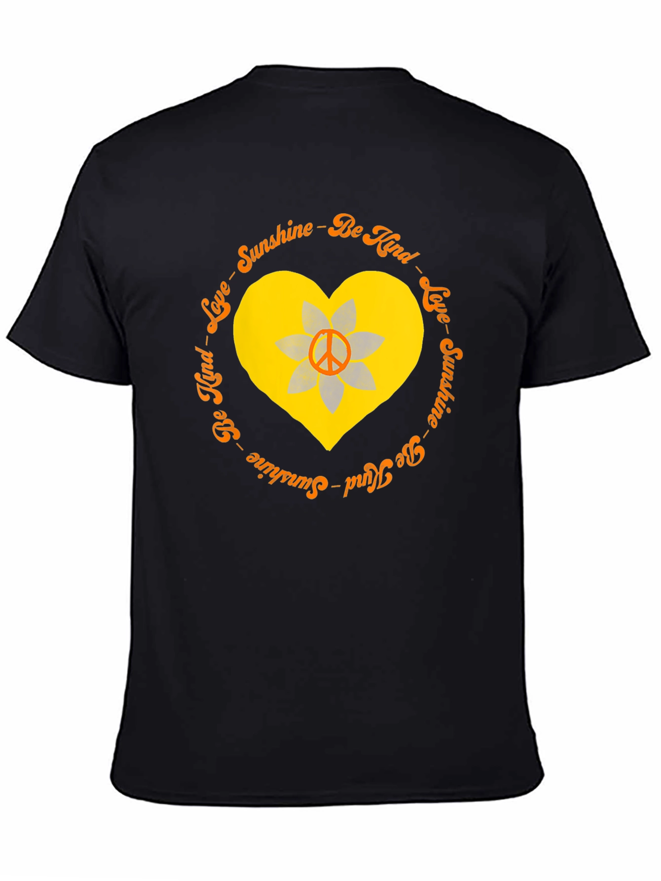 Sunshine Kind Love Heart Peace Sign T-Shirt