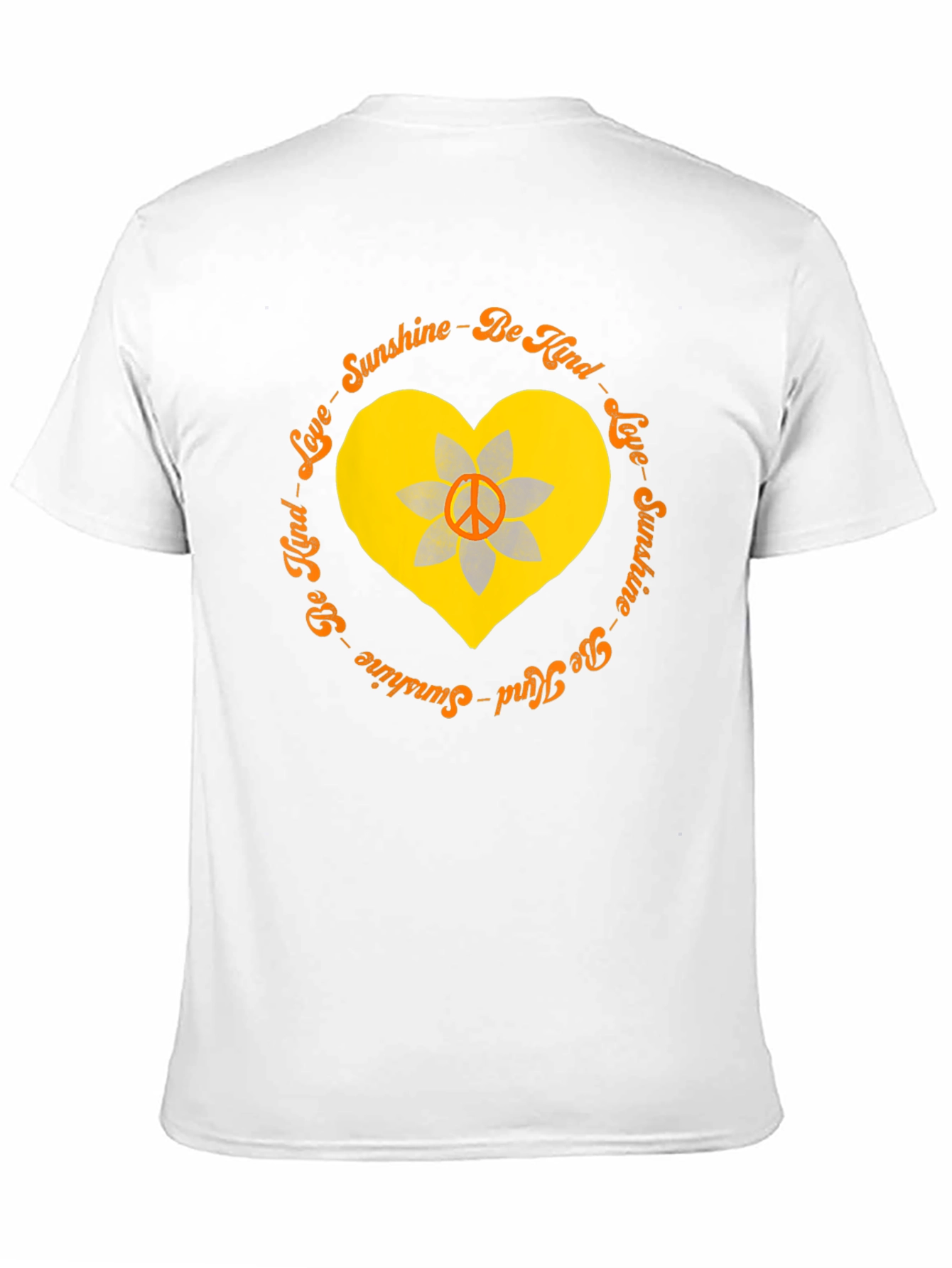 Sunshine Kind Love Heart Peace Sign T-Shirt