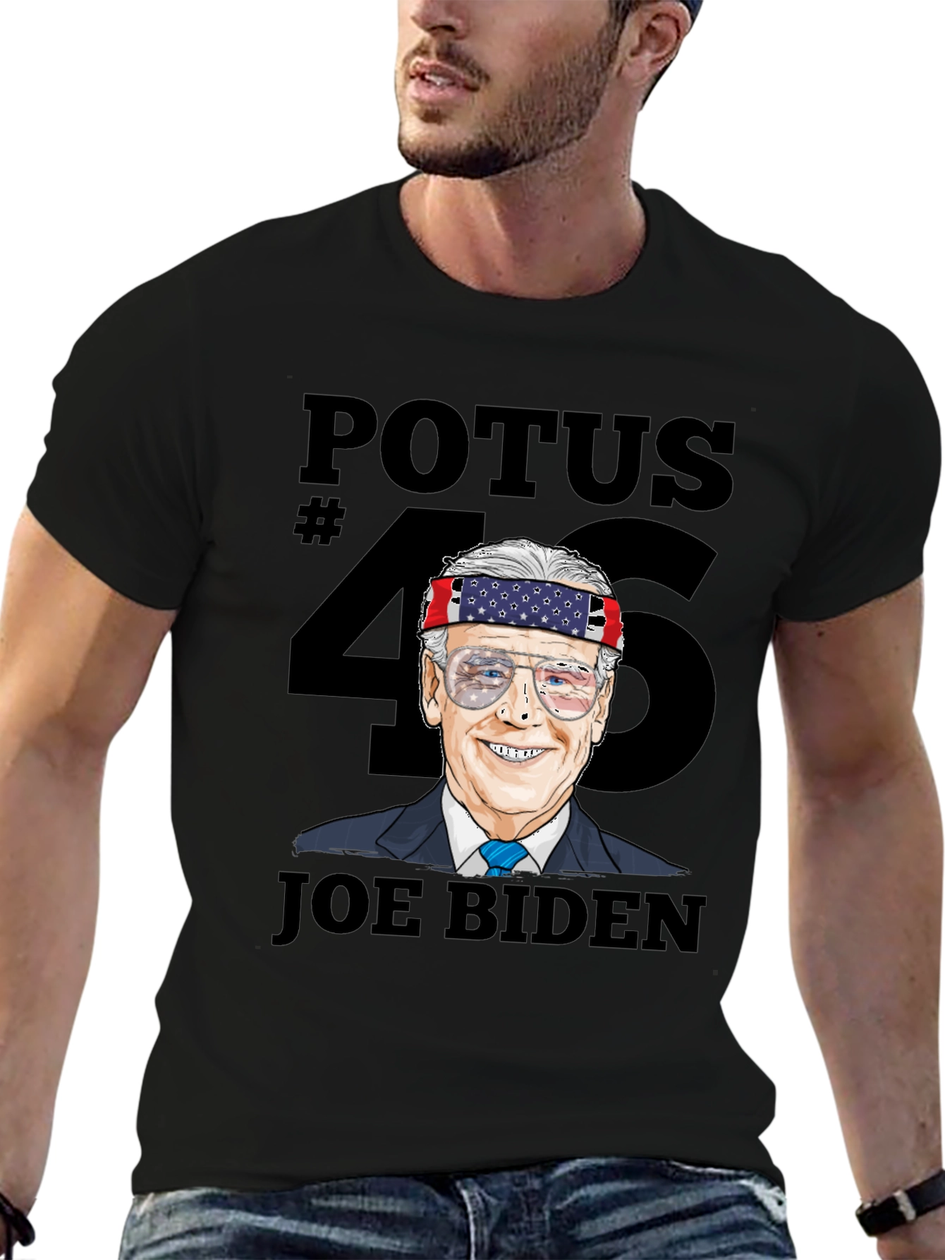 POTUS #46 Joe Biden Graphic T-Shirt