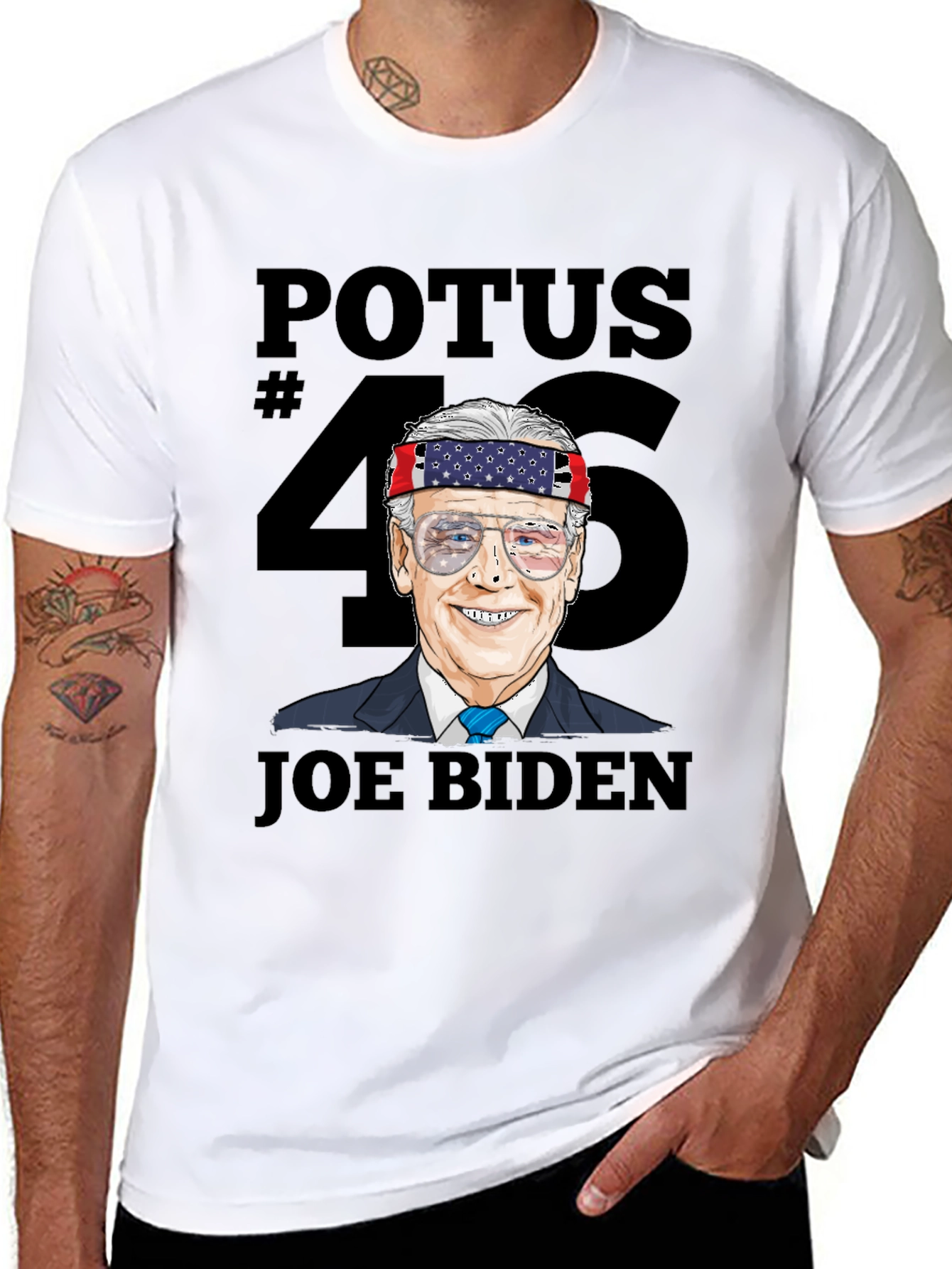 POTUS #46 Joe Biden Graphic T-Shirt