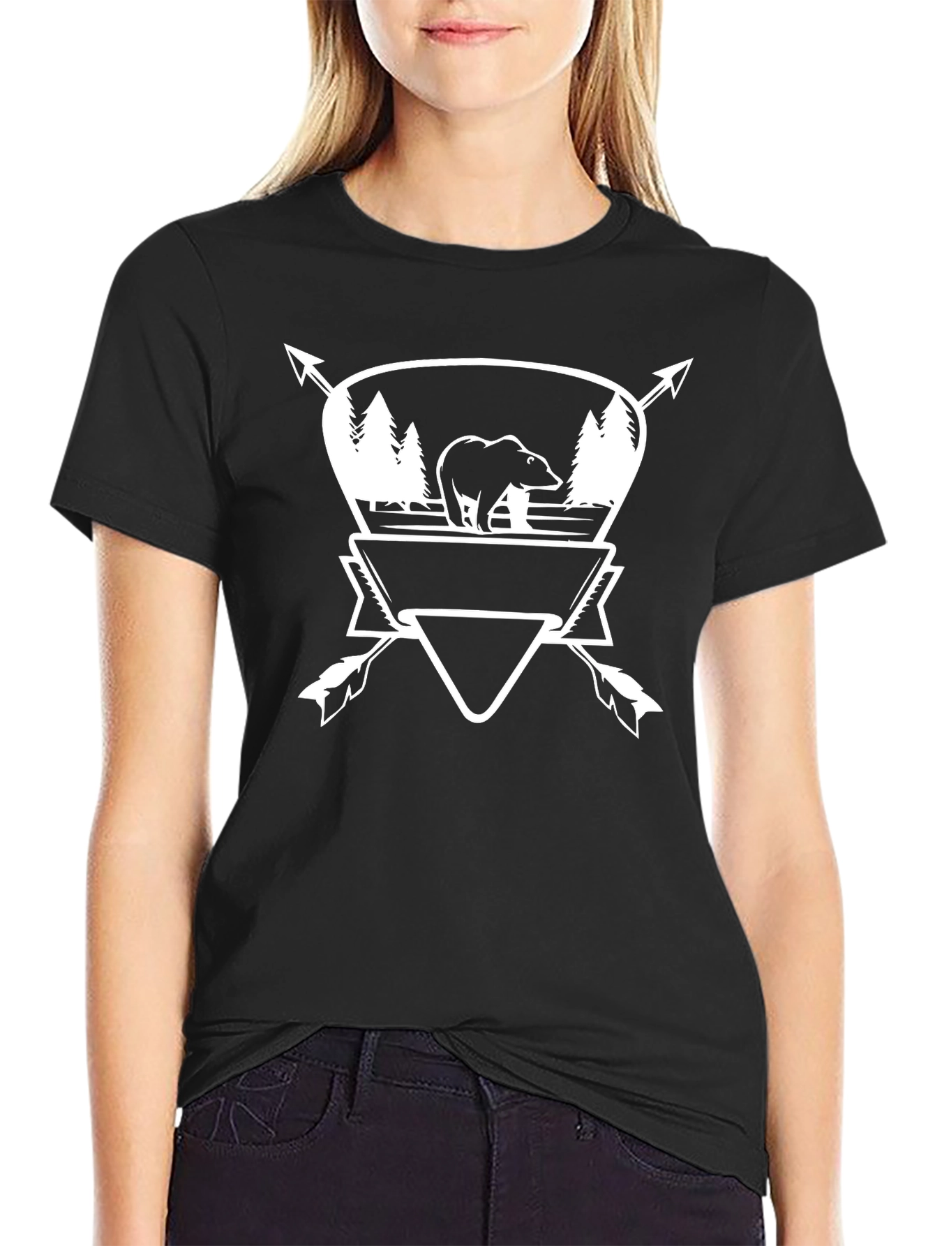 Wilderness Bear Graphic Tee - Adventure Awaits!