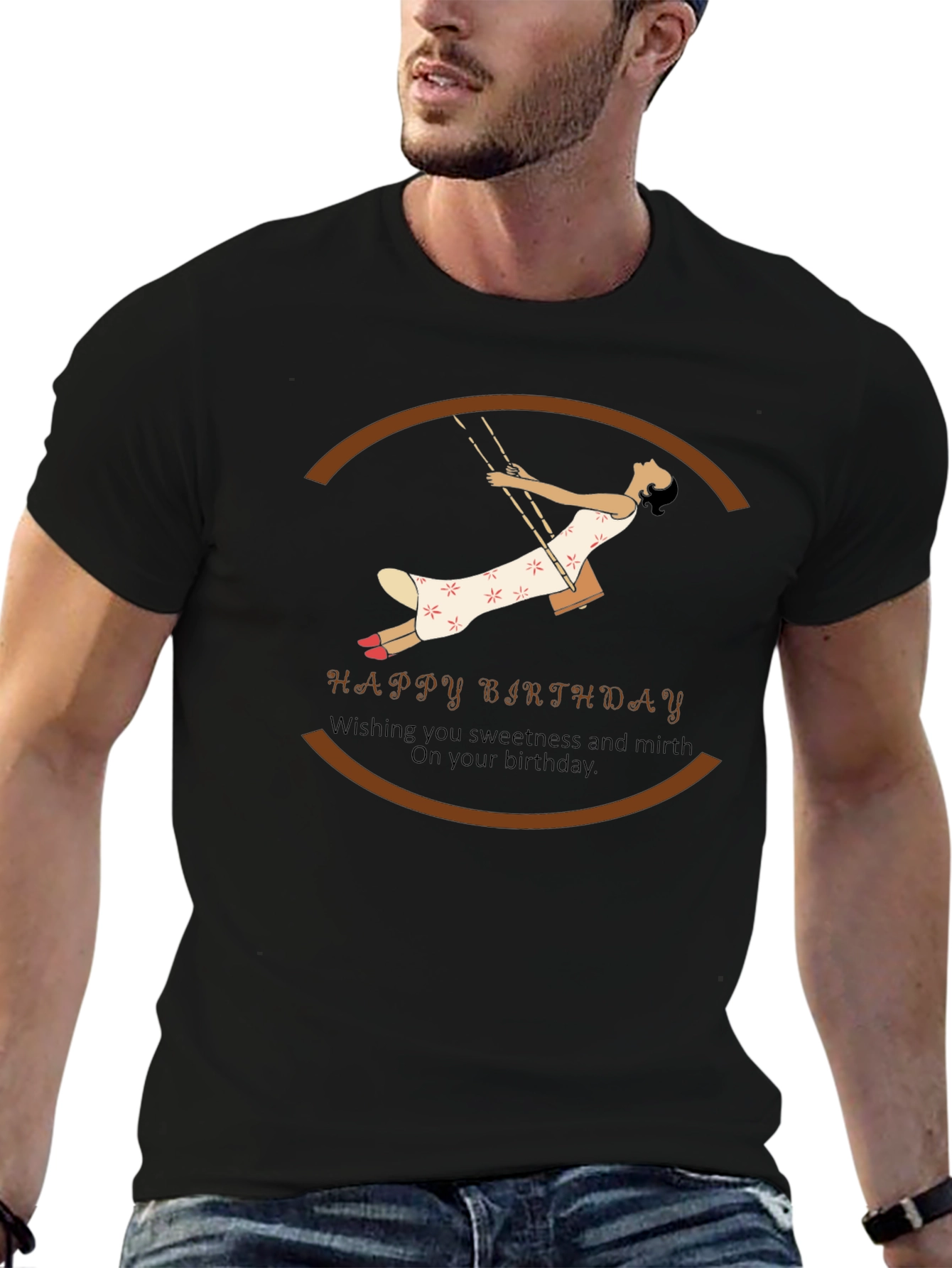 Happy Birthday Swing T-Shirt