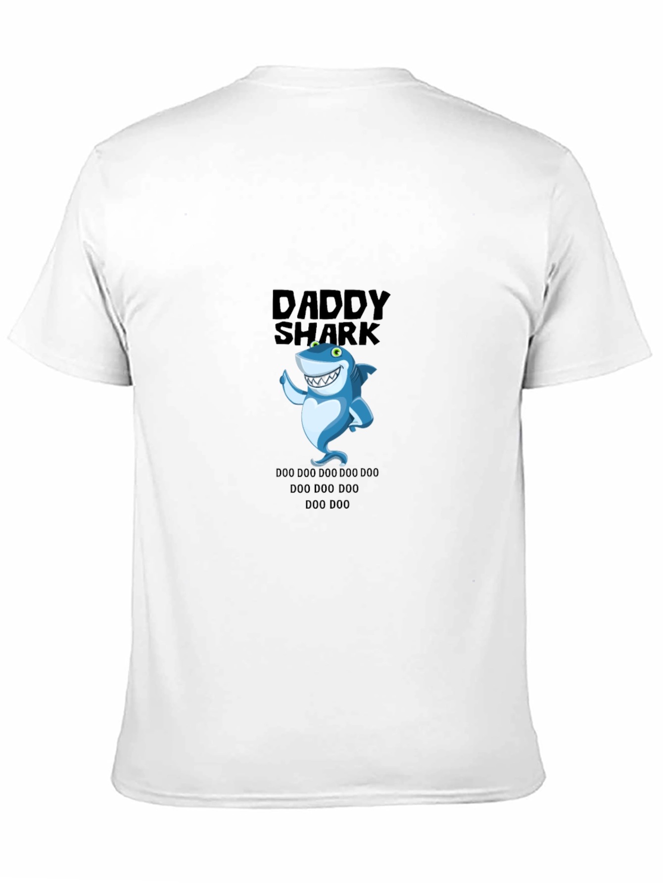Daddy Shark T-Shirt - Funny Cartoon Graphic Tee