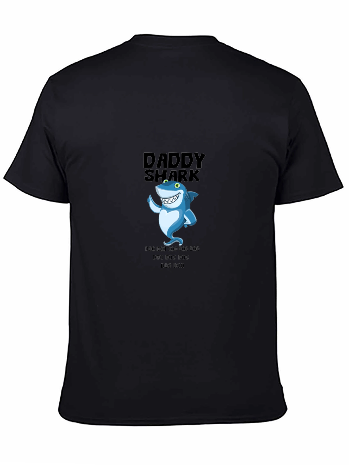 Daddy Shark T-Shirt - Funny Cartoon Graphic Tee