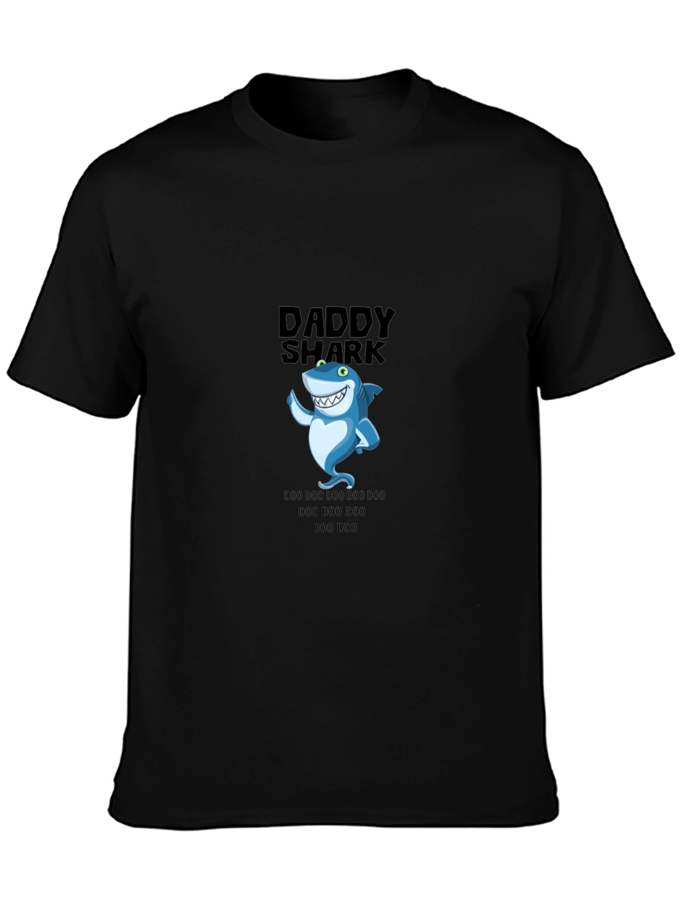 Daddy Shark T-Shirt - Funny Cartoon Graphic Tee