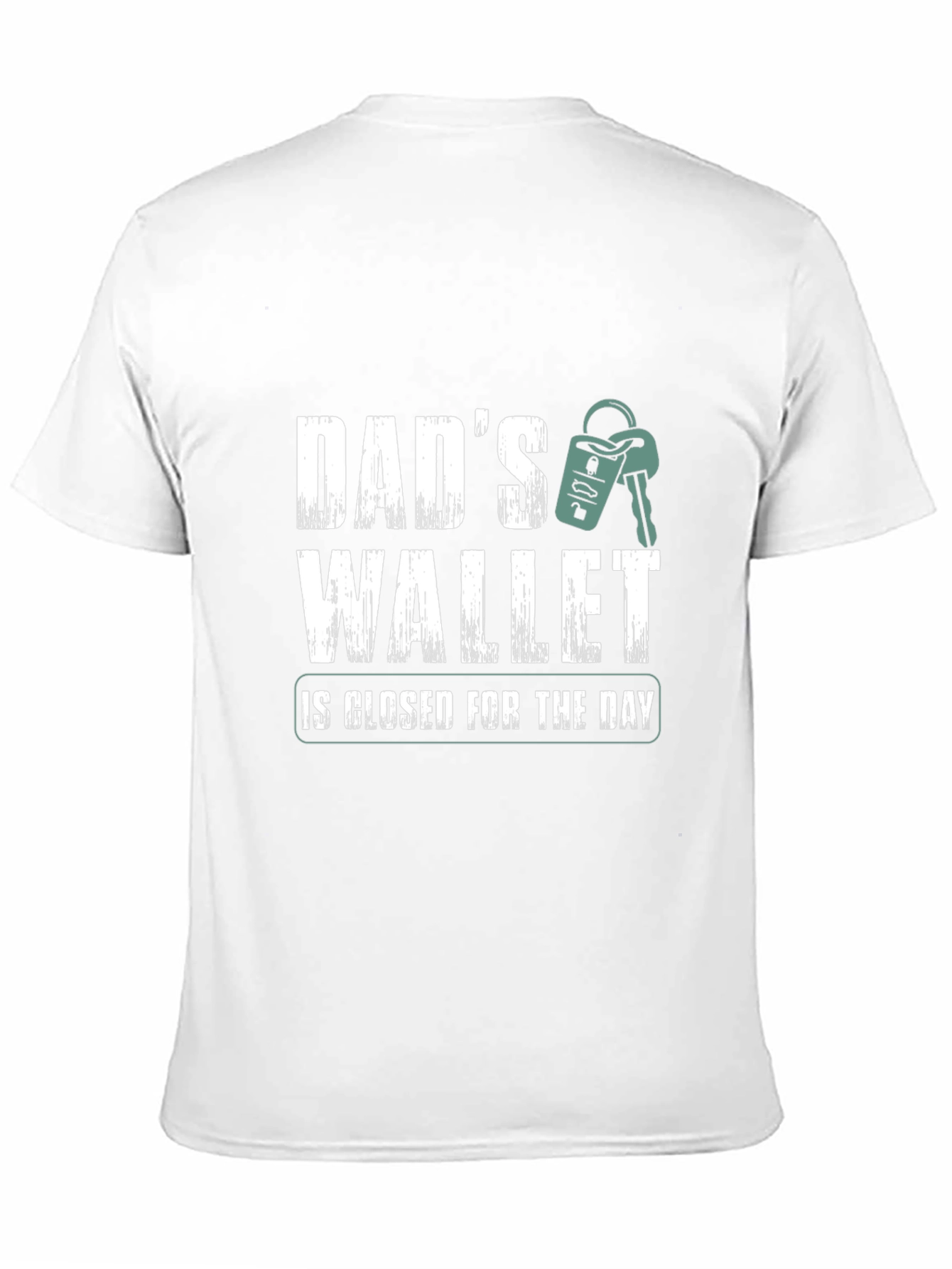 Dads Wallet Closed T-Shirt - Funny Fathers Day Tee