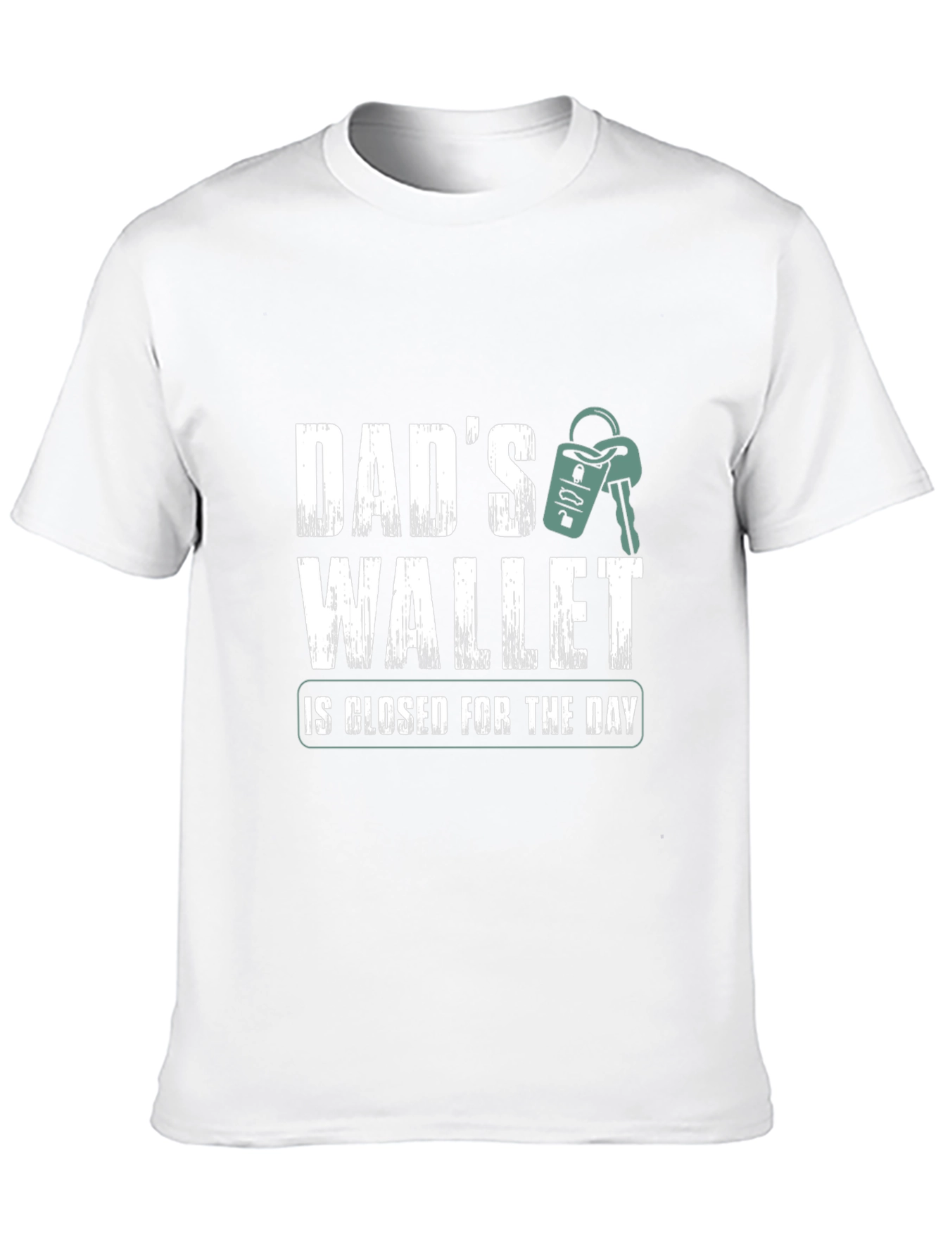 Dads Wallet Closed T-Shirt - Funny Fathers Day Tee