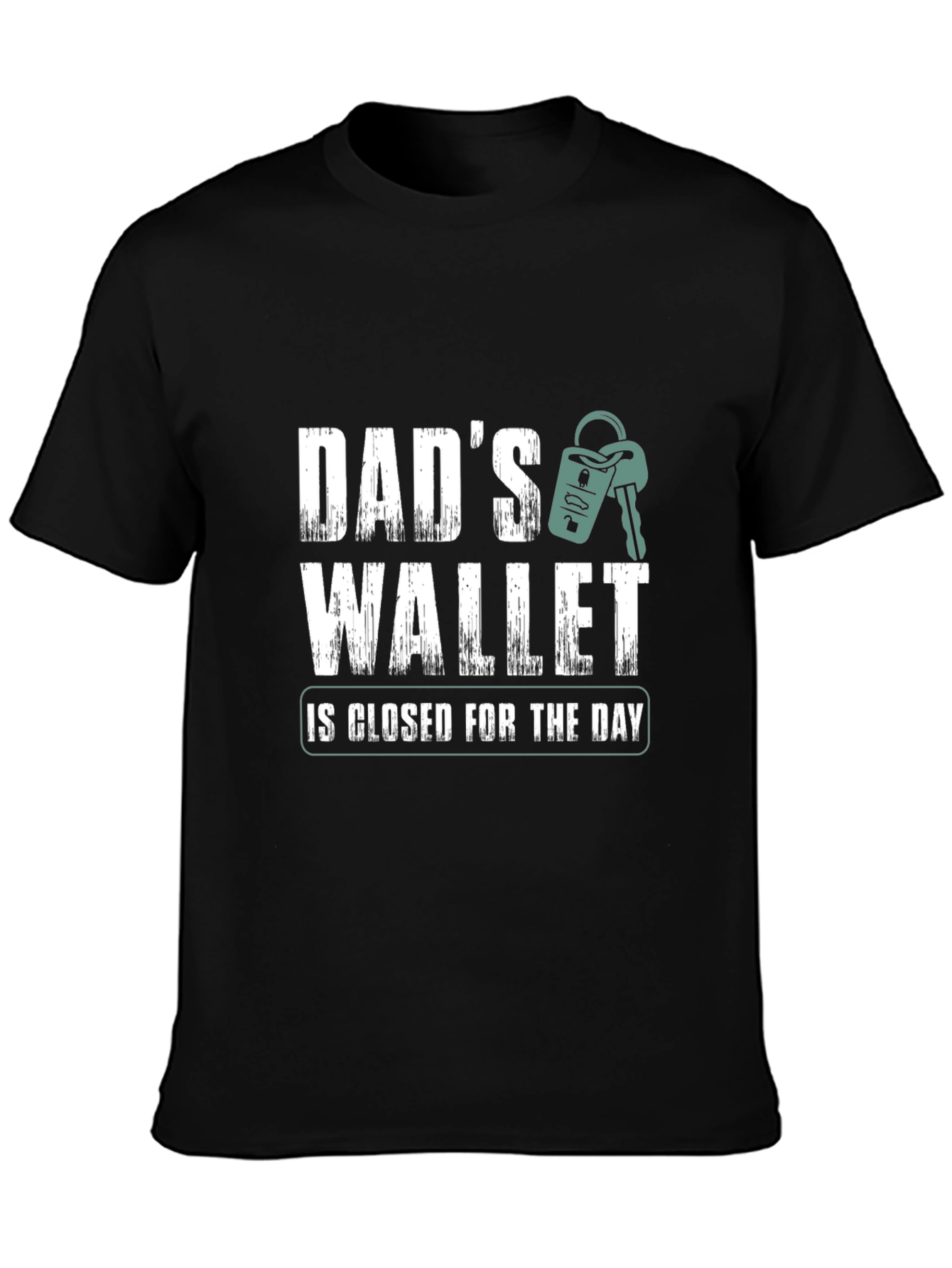 Dads Wallet Closed T-Shirt - Funny Fathers Day Tee