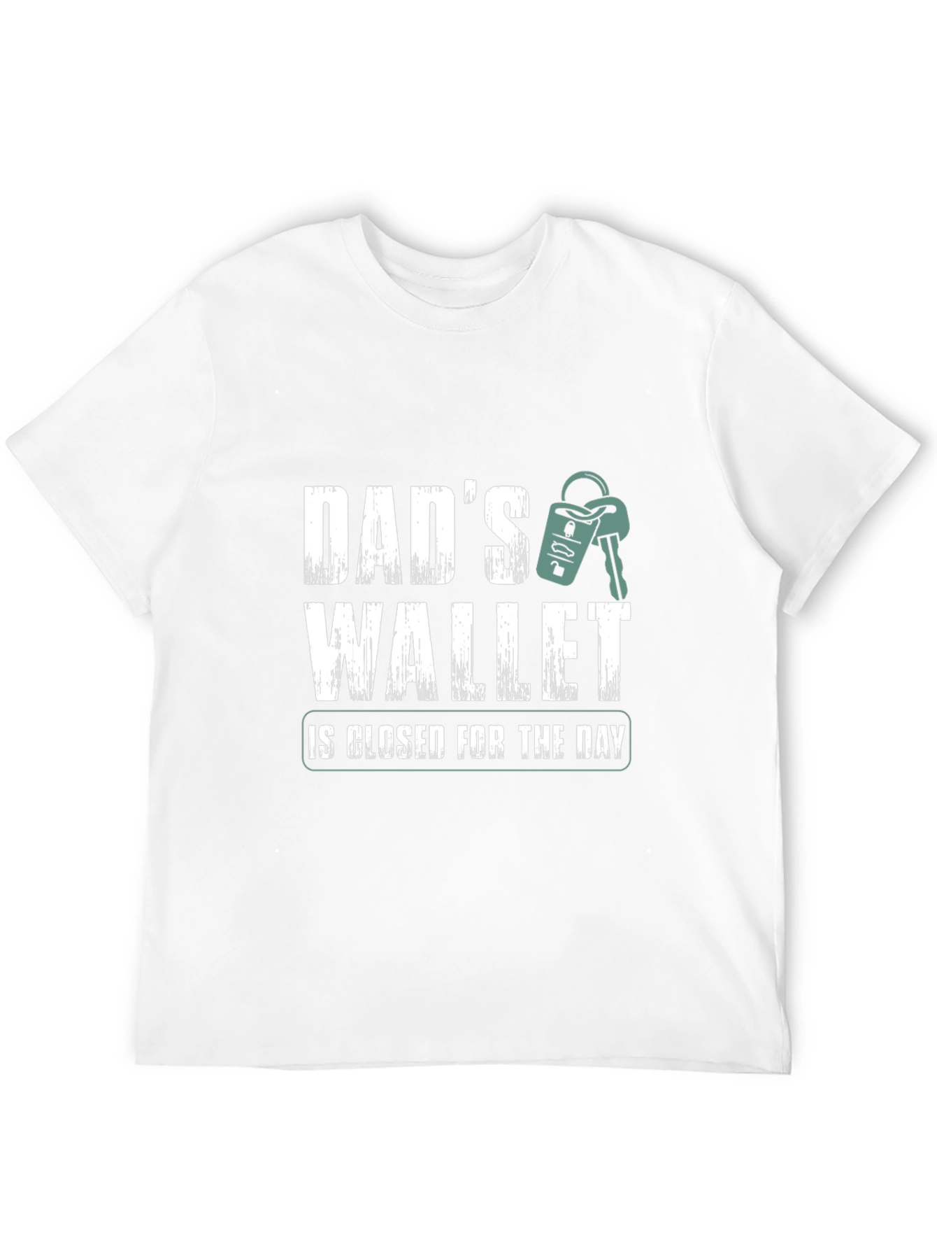 Dads Wallet Closed T-Shirt - Funny Fathers Day Tee