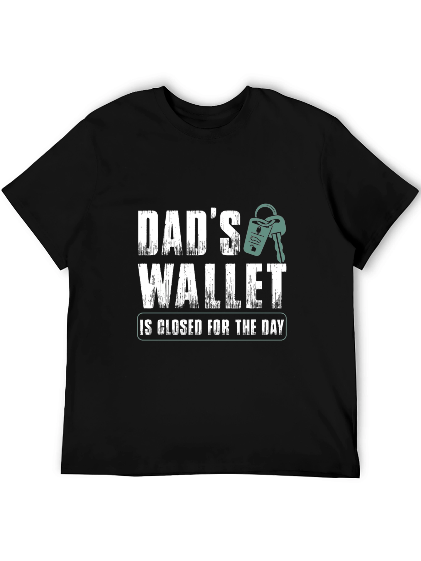 Dads Wallet Closed T-Shirt - Funny Fathers Day Tee