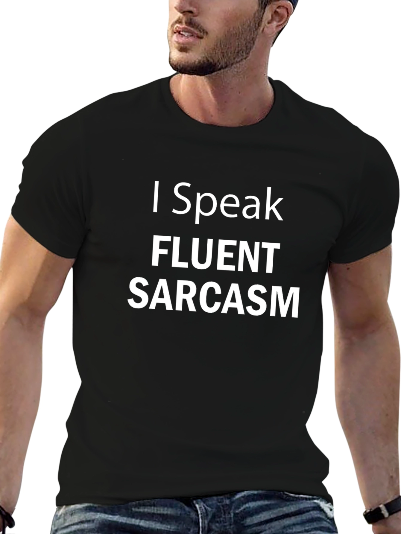 Fluent Sarcasm T-Shirt - Black