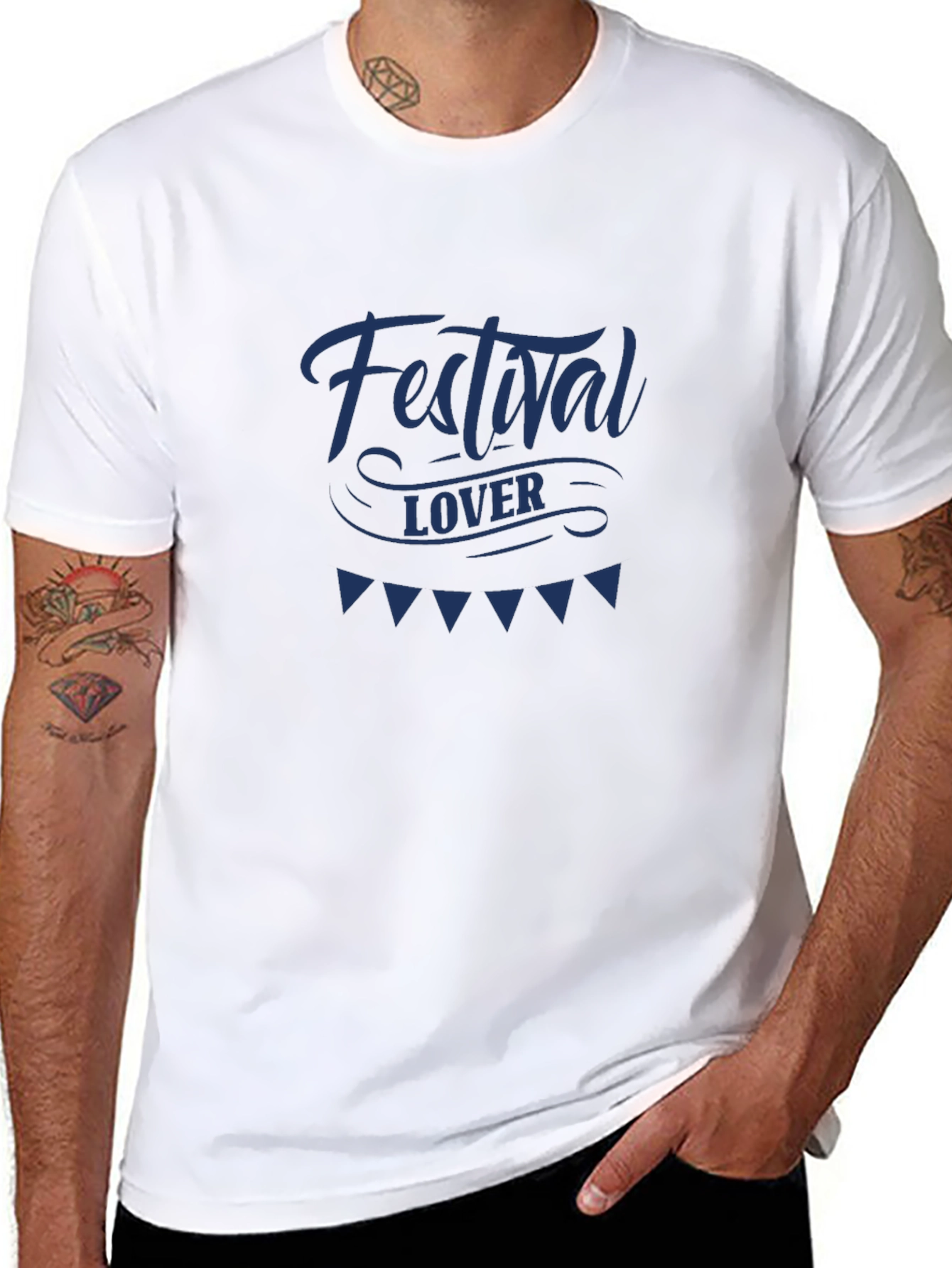Festival Lover Black T-Shirt