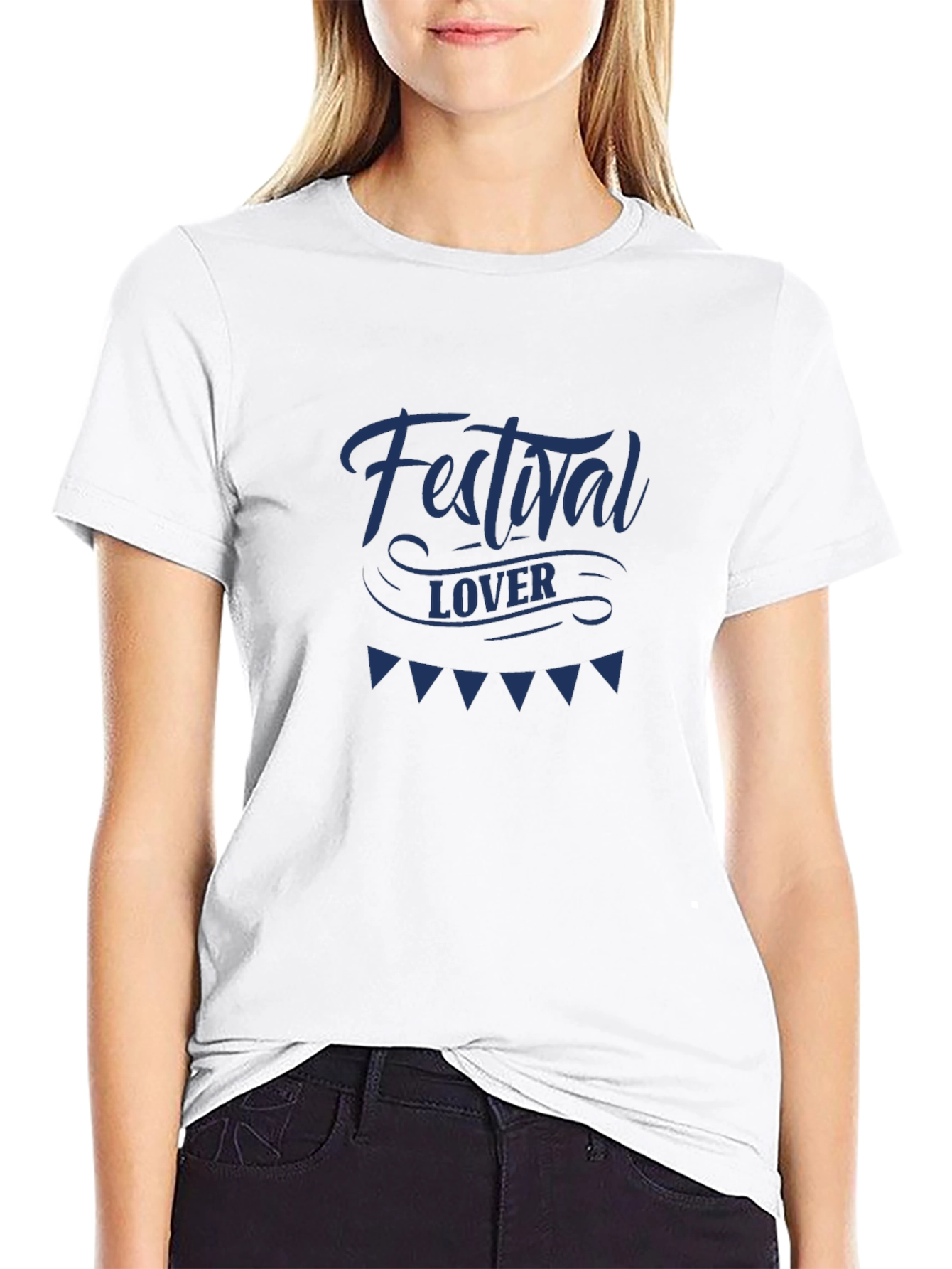 Festival Lover Black T-Shirt