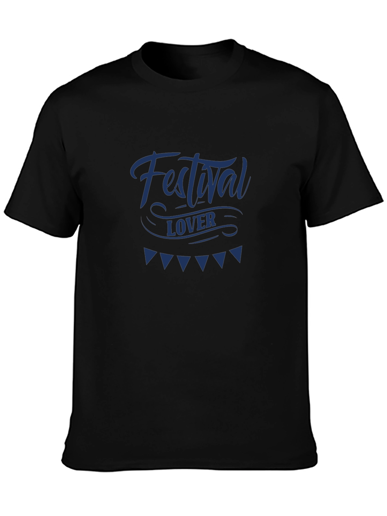 Festival Lover Black T-Shirt