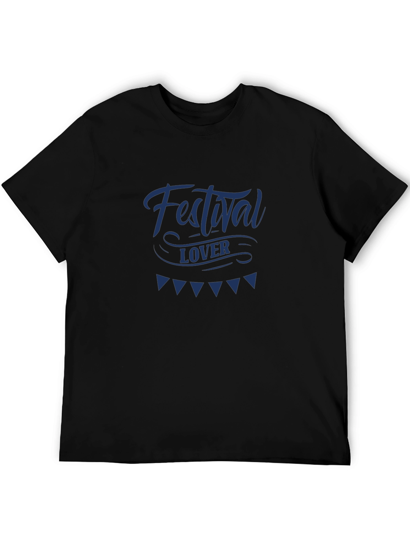 Festival Lover Black T-Shirt