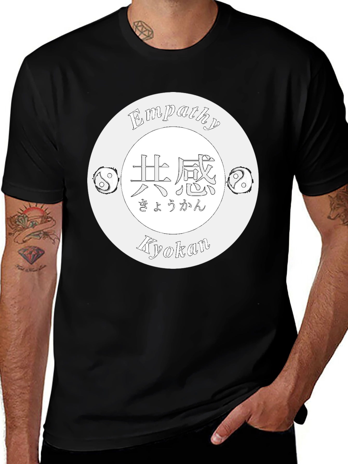 Empathy Kyokan T-Shirt - Black Graphic Tee