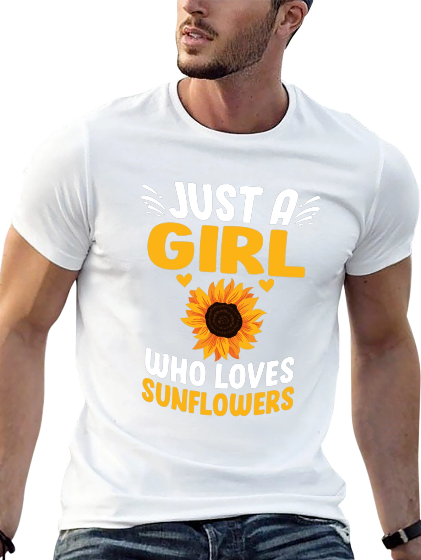 Sunflower Girls Black Graphic Tee