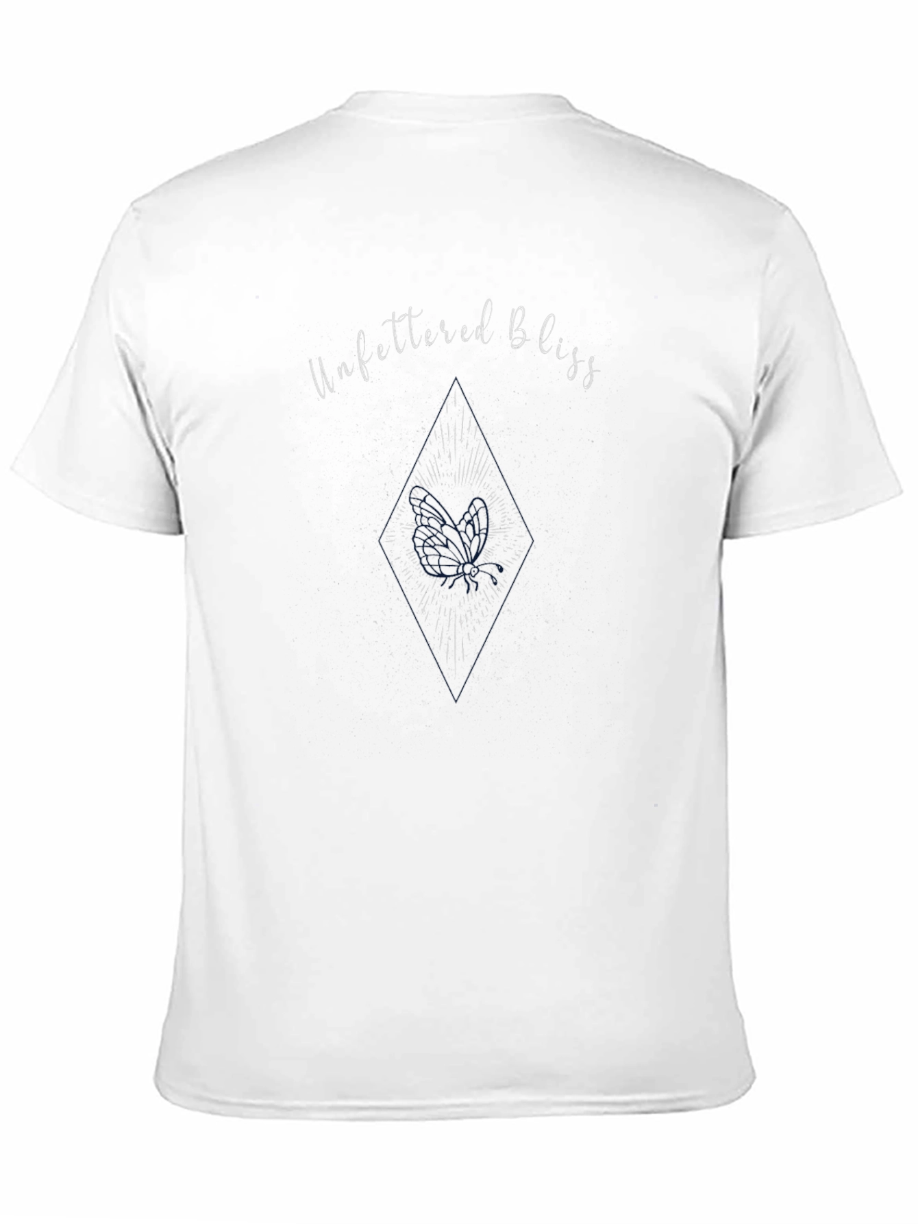 Unfettered Bliss Graphic Black T-Shirt