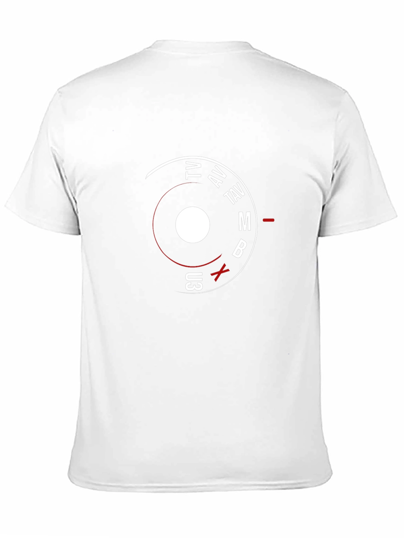 Camera Mode Dial Graphic Tee - Photographer Shirt