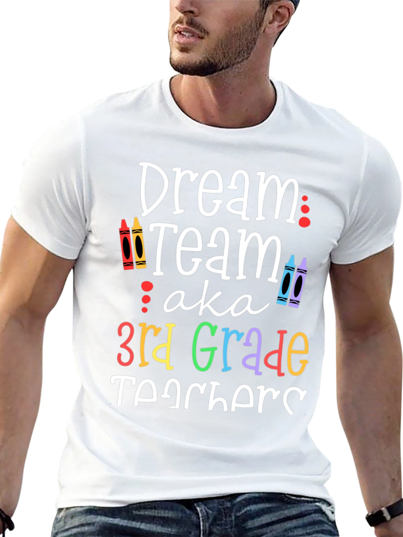 Dream Team 3rd Grade Teacher T-Shirt