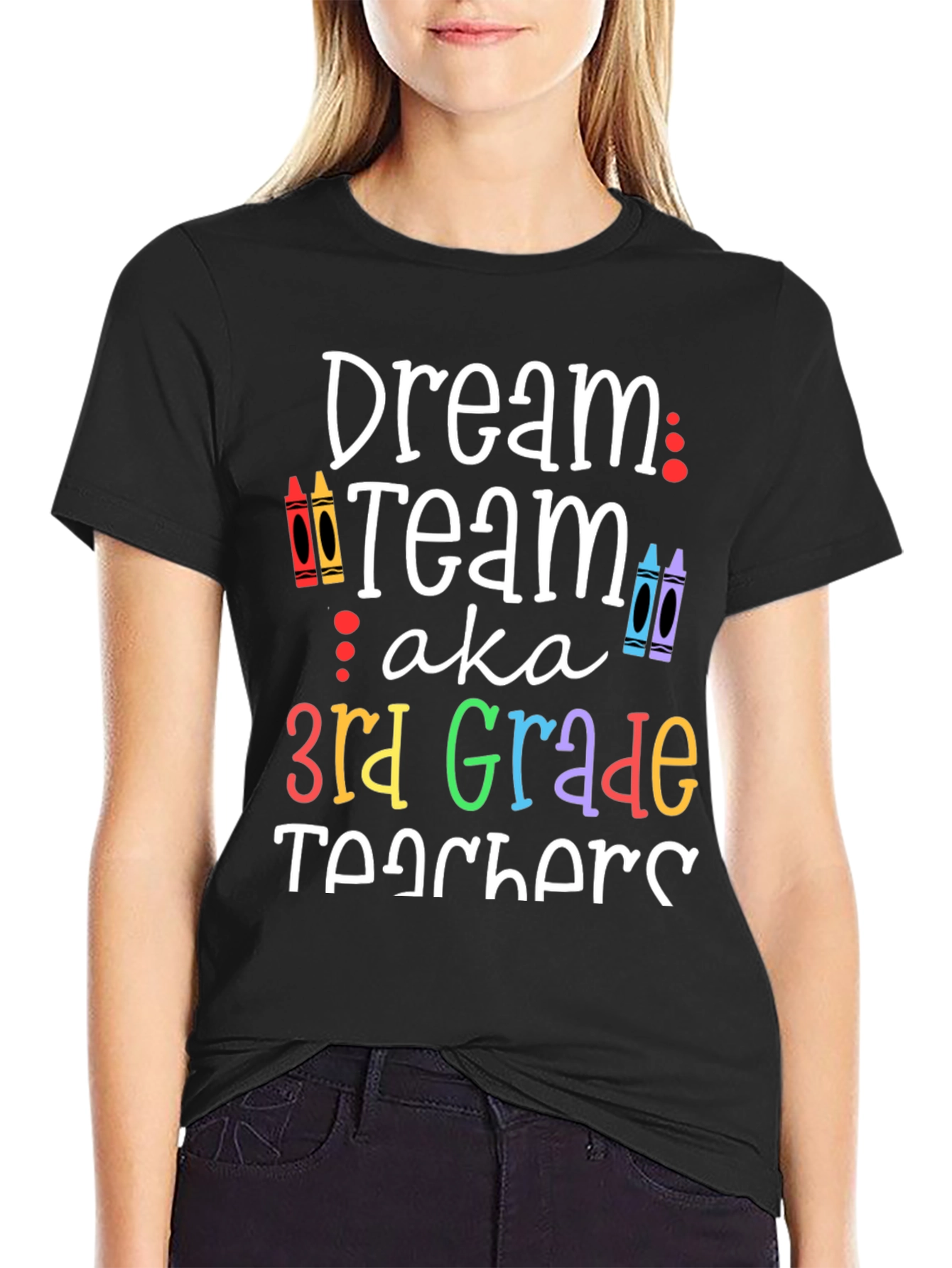 Dream Team 3rd Grade Teacher T-Shirt