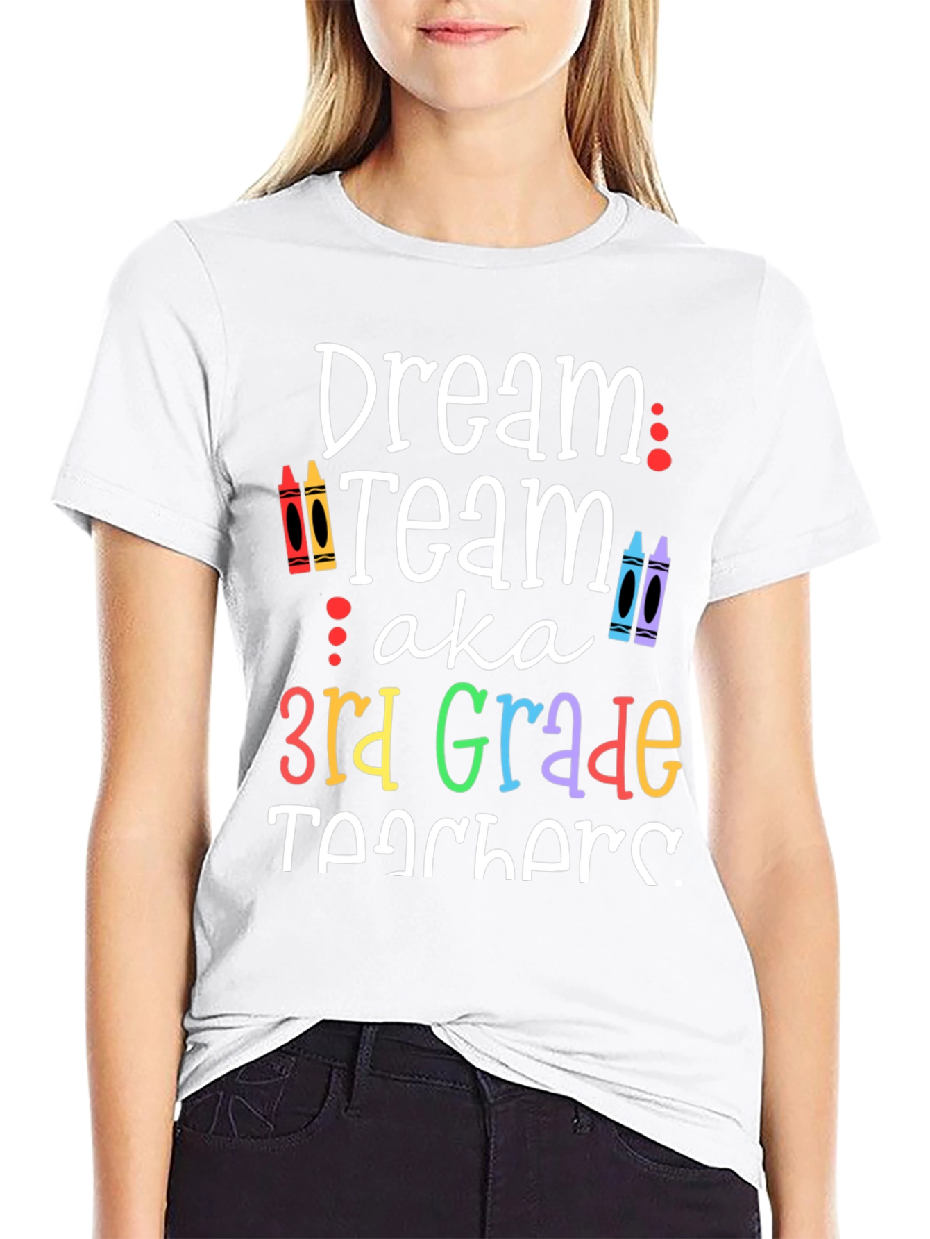 Dream Team 3rd Grade Teacher T-Shirt