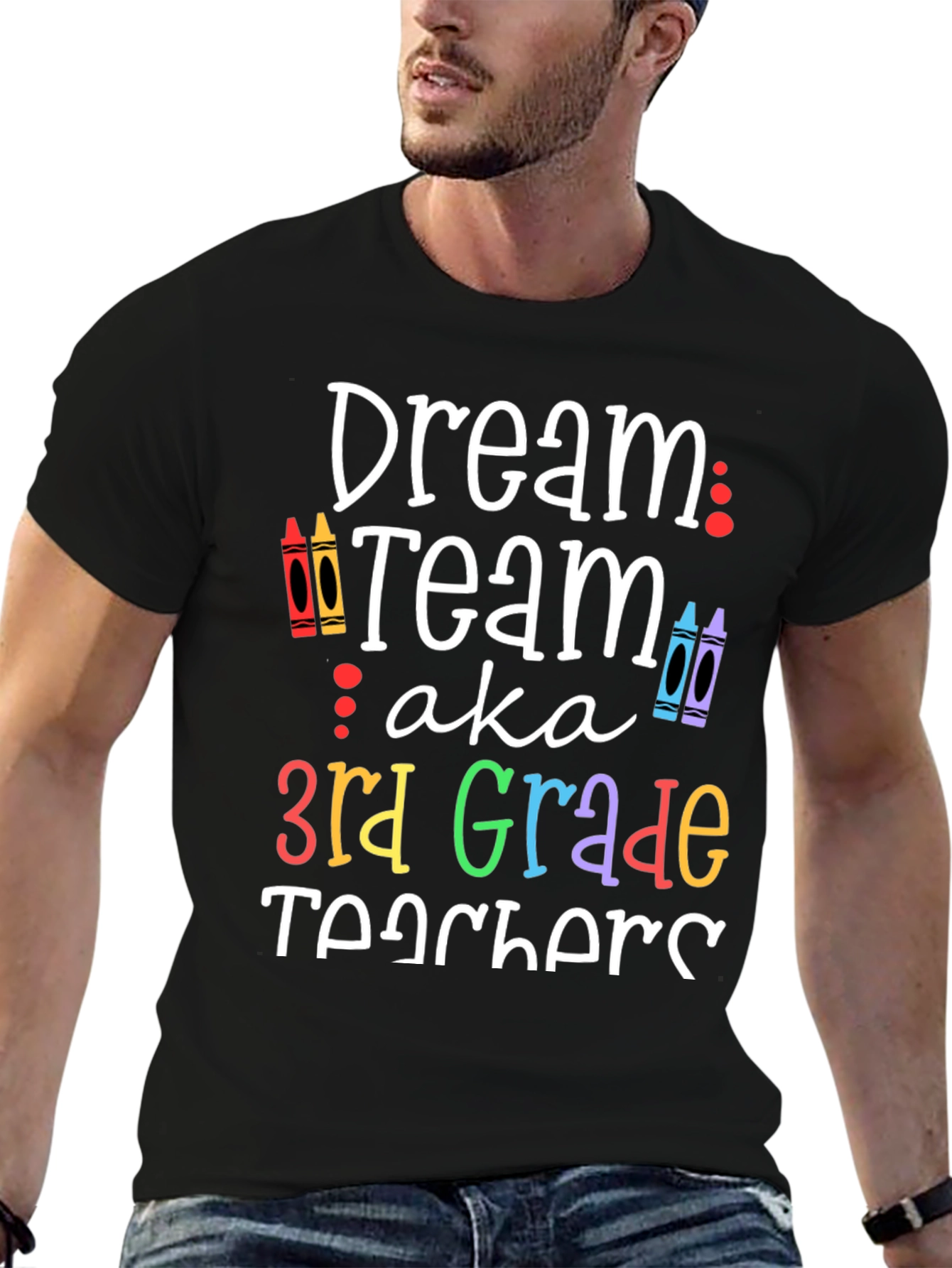 Dream Team 3rd Grade Teacher T-Shirt