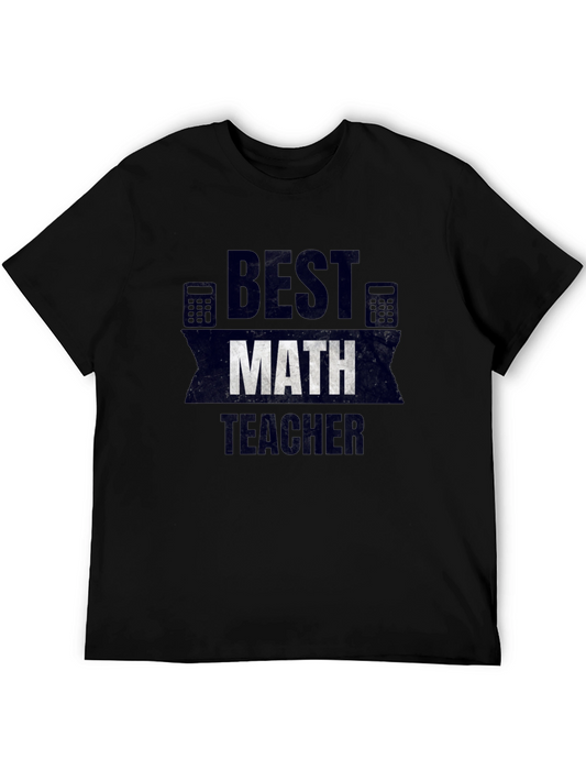 Best Math Teacher T-Shirt - Funny Gift Idea